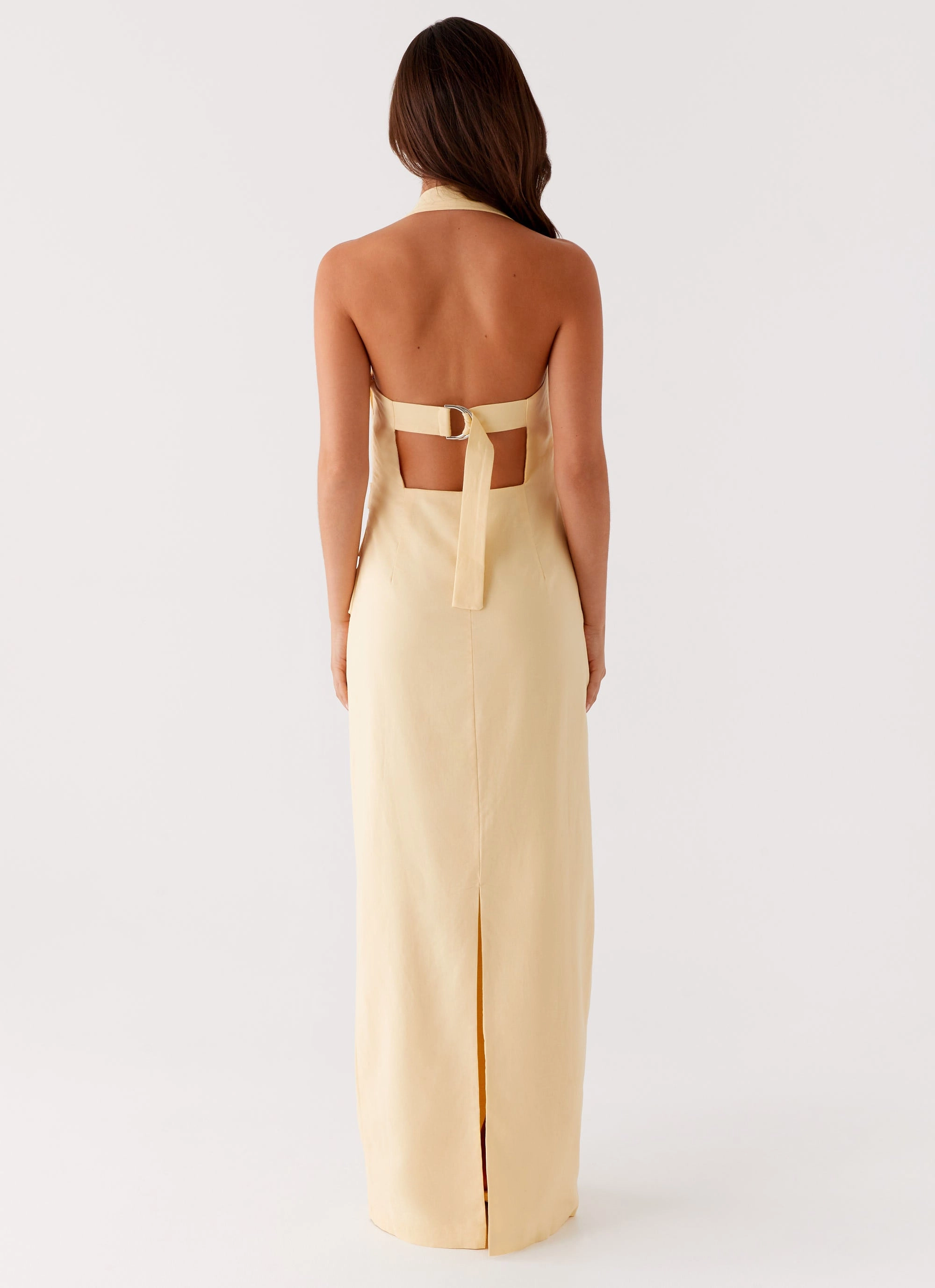 Rumour Has it Maxi Dress - Yellow