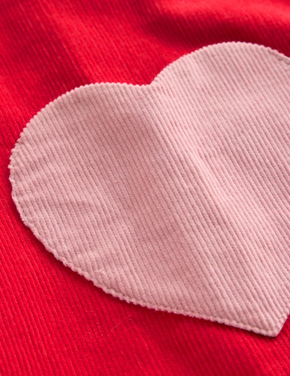 Travel Option Breezy Fit Saffy Cord Pinafore Dress-Poppy Red