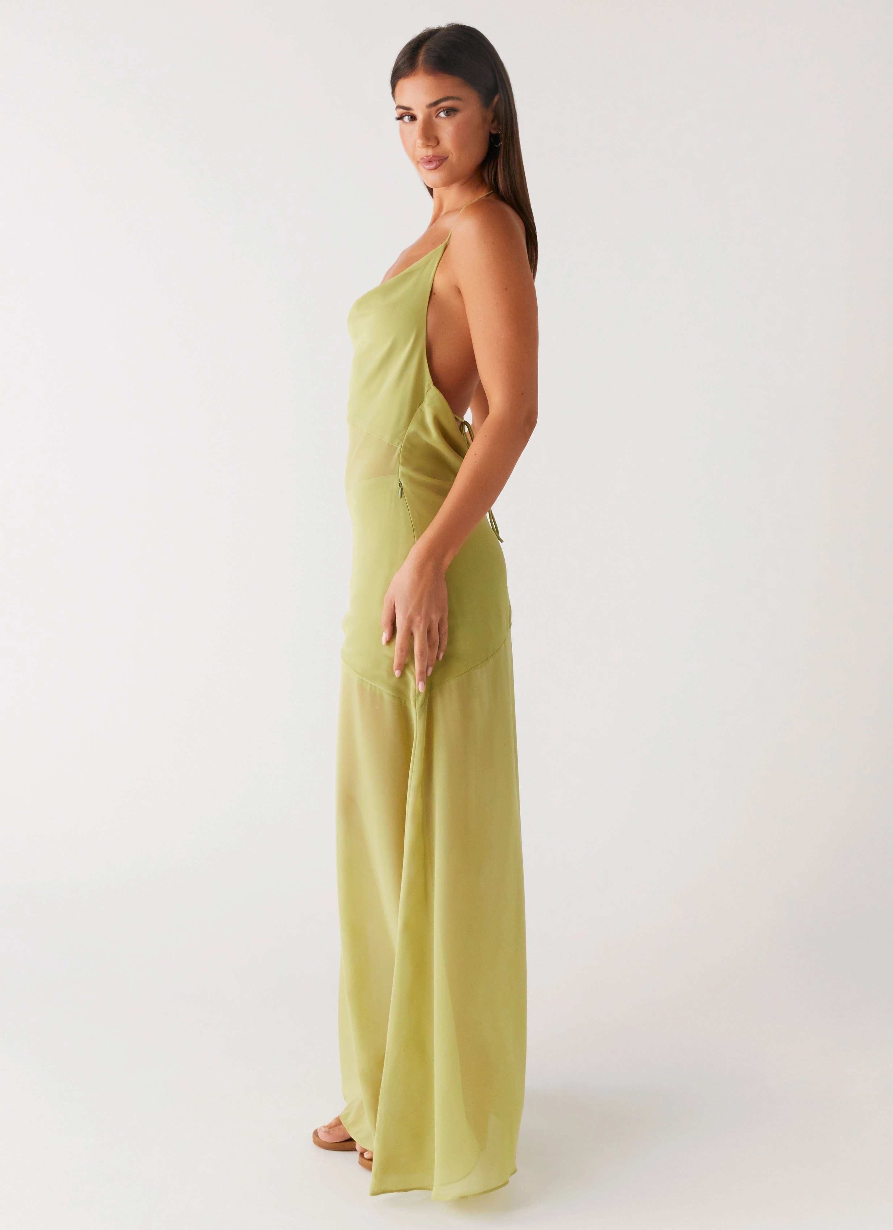 Samoa Maxi Dress - Lime