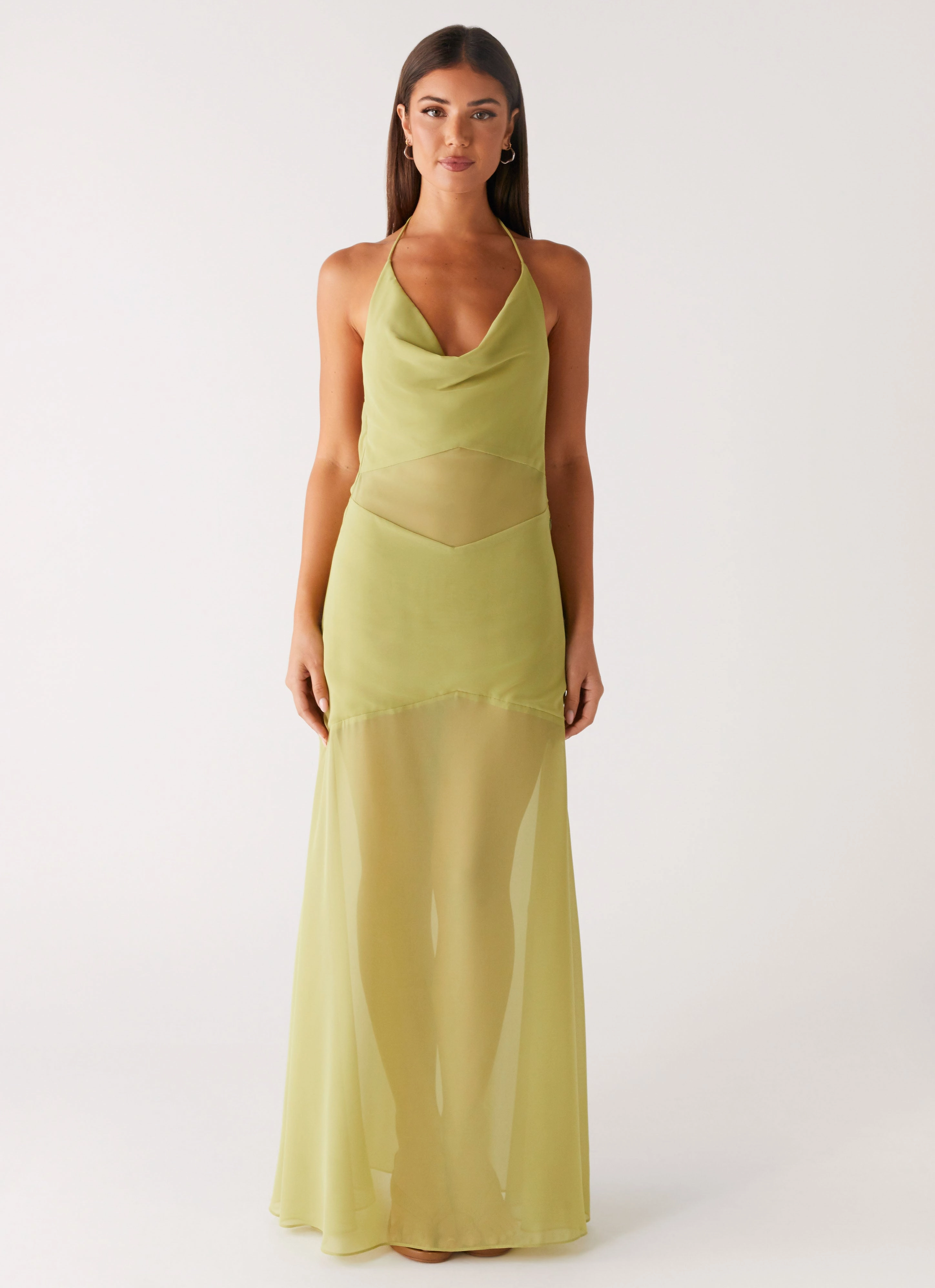 Samoa Maxi Dress - Lime