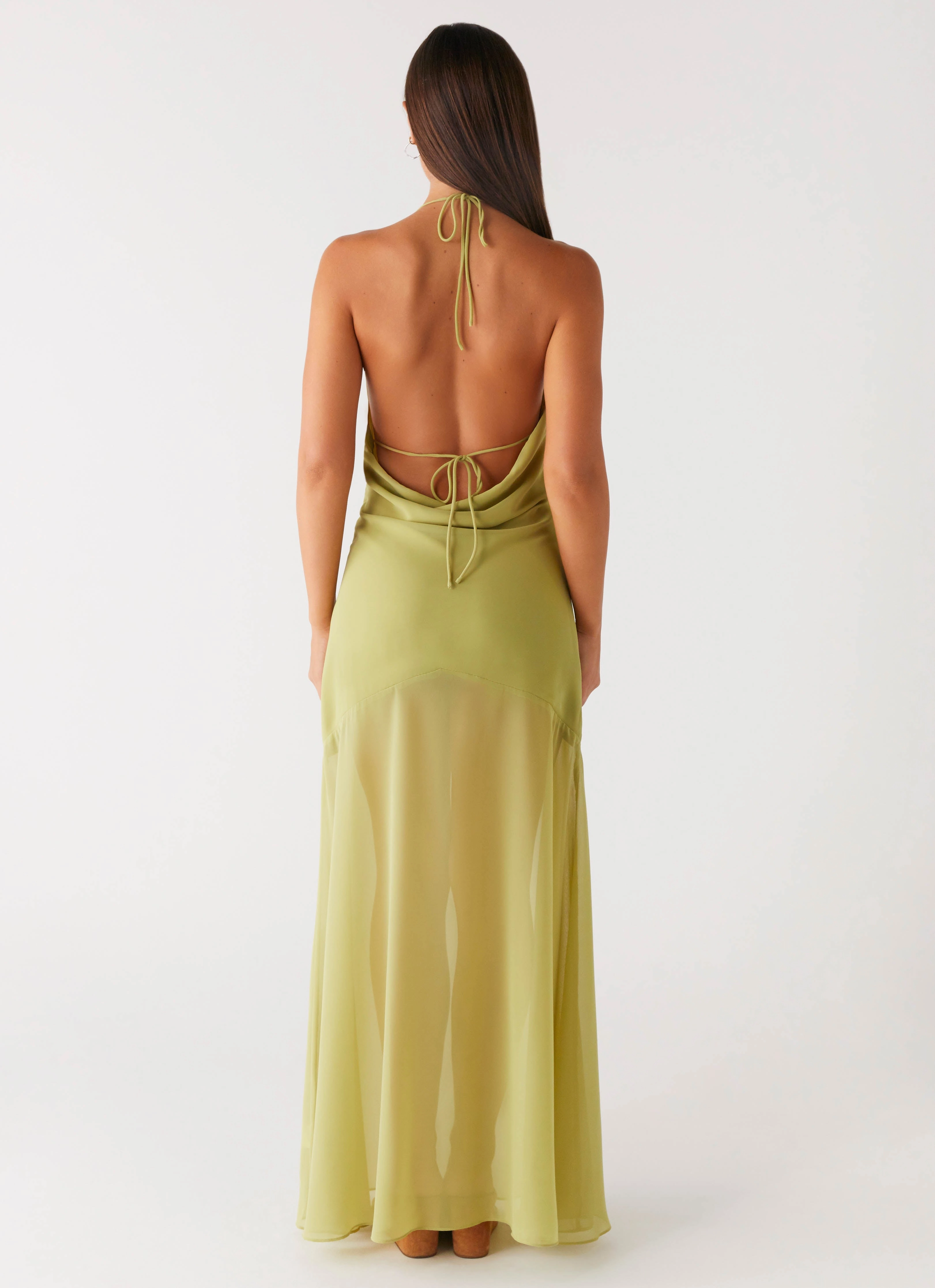 Samoa Maxi Dress - Lime