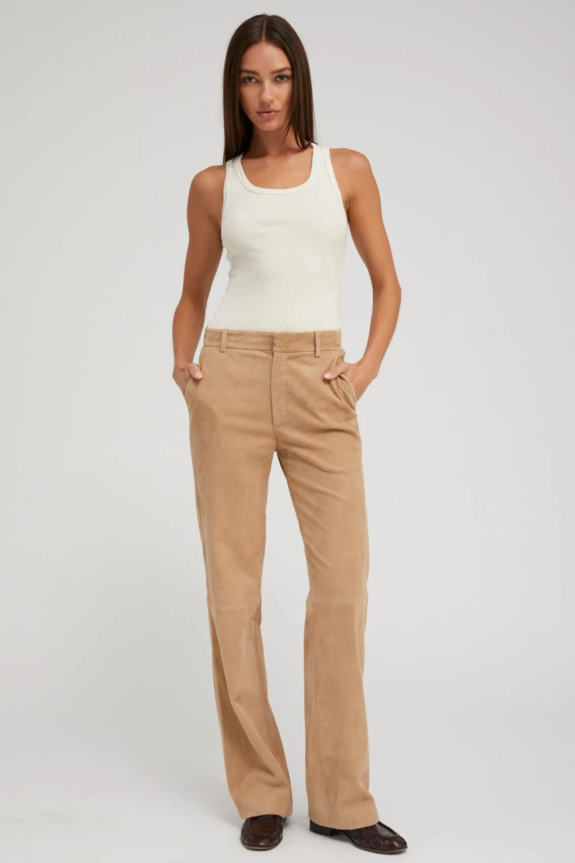 Street Ready Flex Foam Inserts Sand Suede Classic Trousers