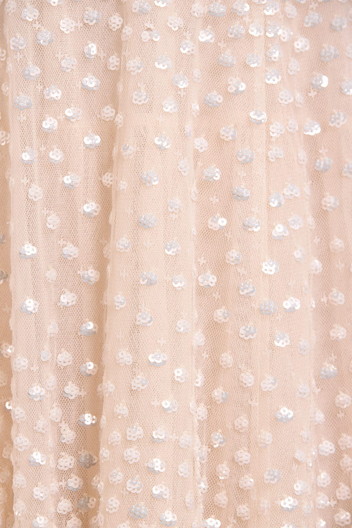 Cozy Tones Art-Gallery Scatter Dot One-Shoulder Ankle Gown