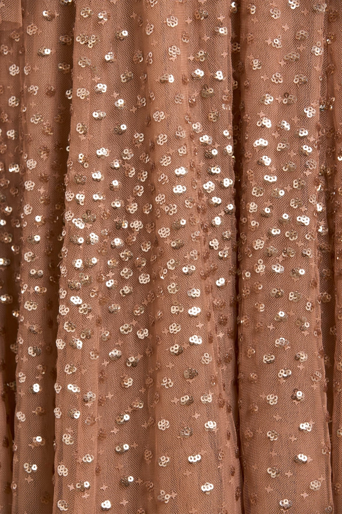 Scatter Dot Round Neck Ankle Gown Sophisticated Design