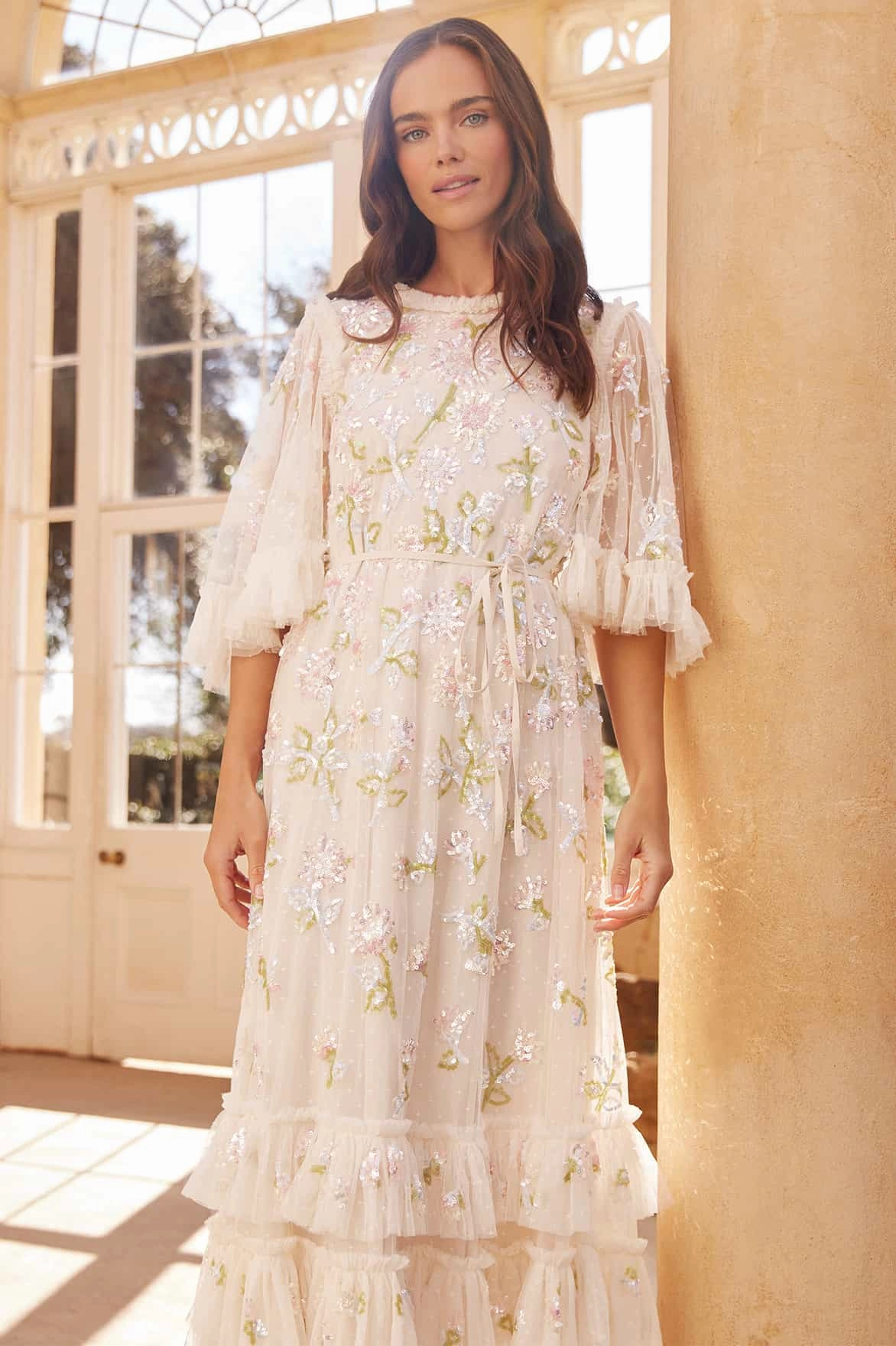 Sequin Dandelion Gloss Ballerina Dress Trend Texture Trendy And Comfortable