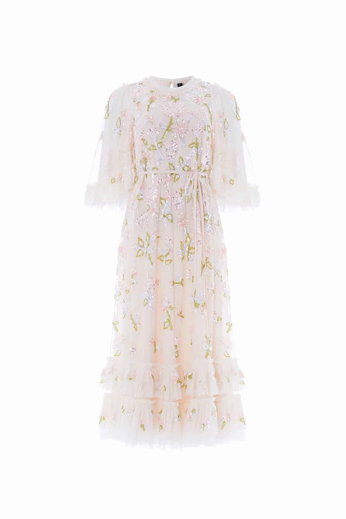 Sequin Dandelion Gloss Ballerina Dress Light Touch Easy Draping