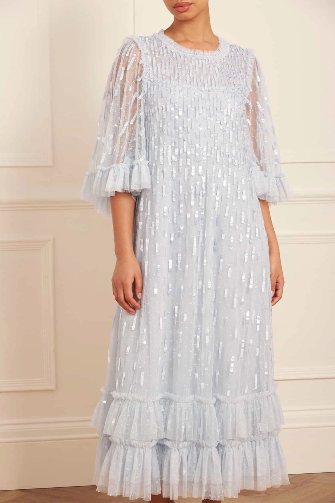 Classic Line Sequin Dash Ballerina Dress