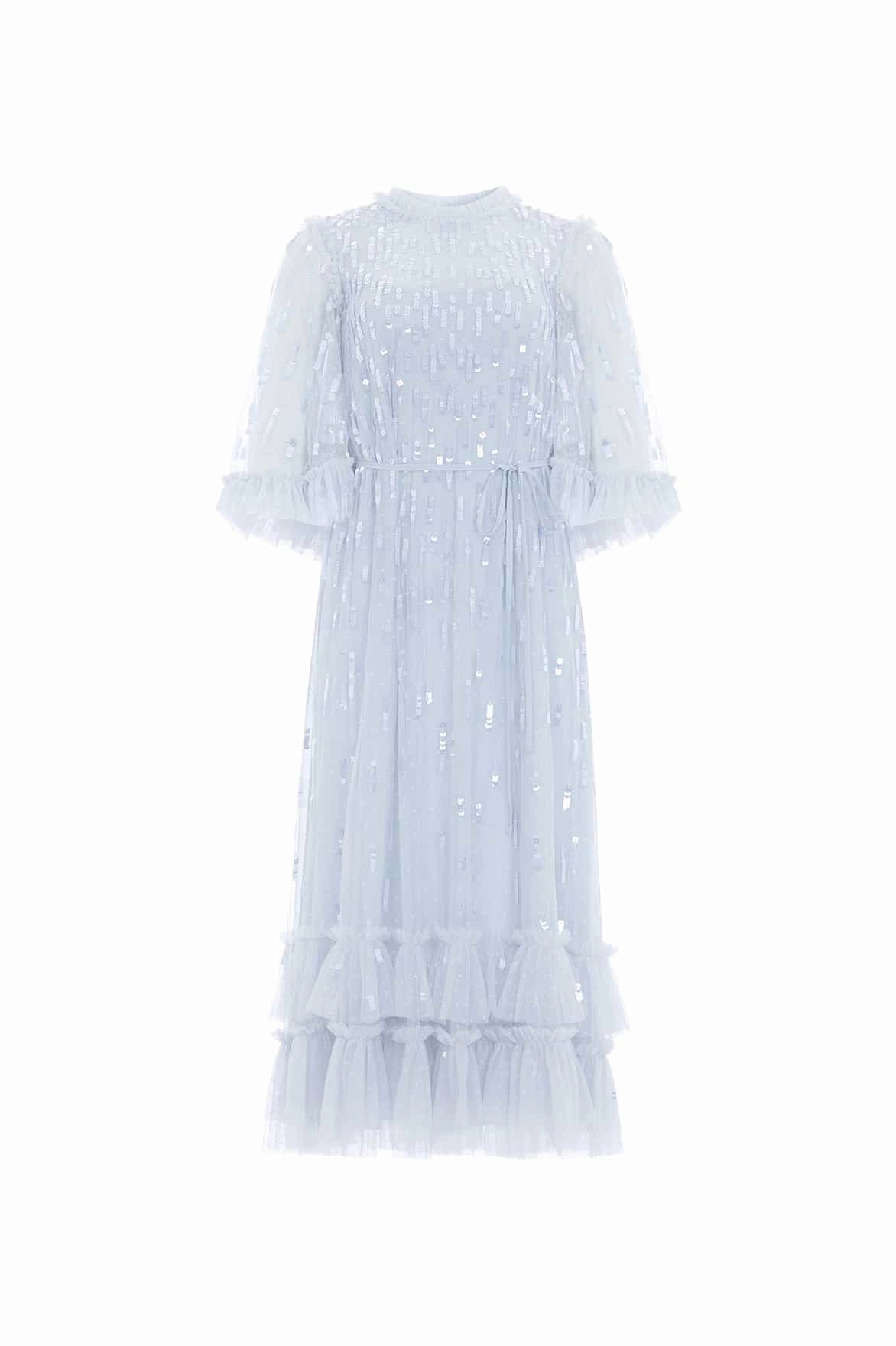 Vibrant Movement Sequin Dash Ballerina Dress