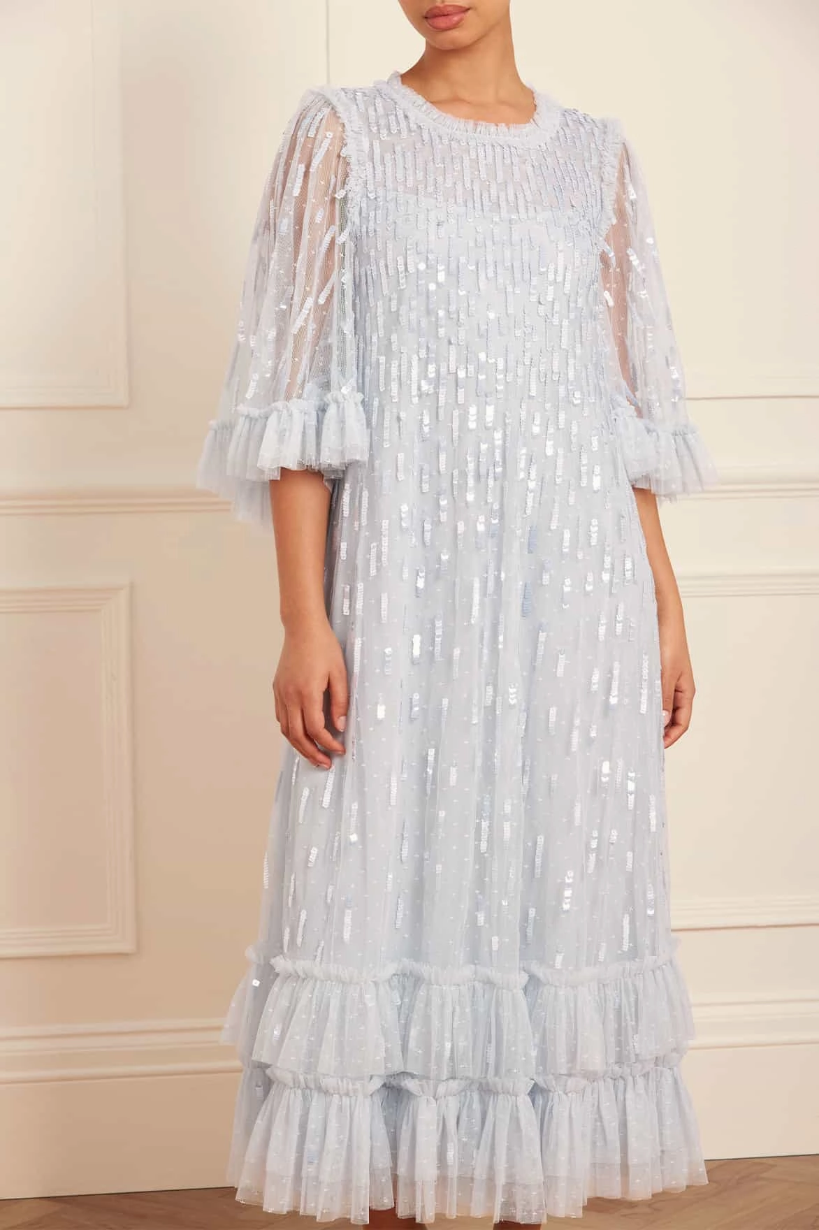 Sequin Dash Ballerina Dress Flattering Fit for All Chic Design