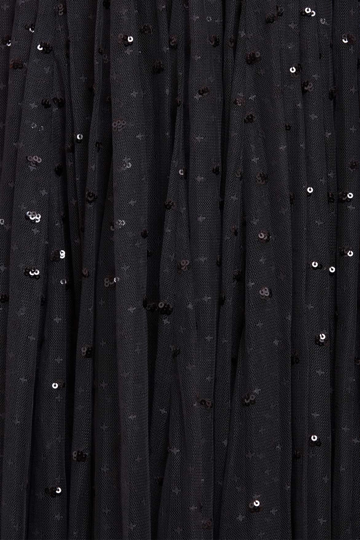 Refined Presence Sequin Giselle Smocked Ballerina Dress