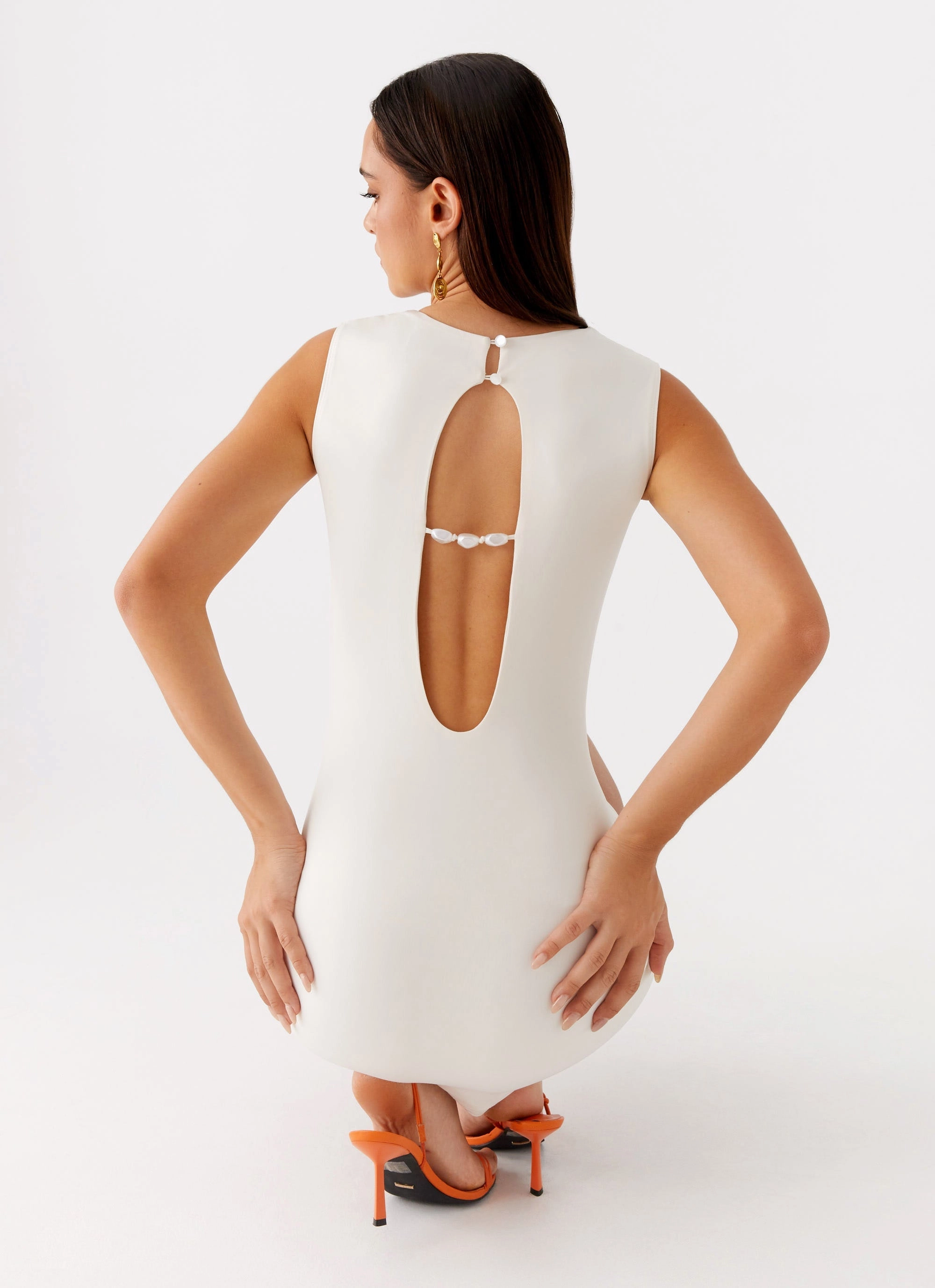 Shai Pearl Mini Dress - Ivory