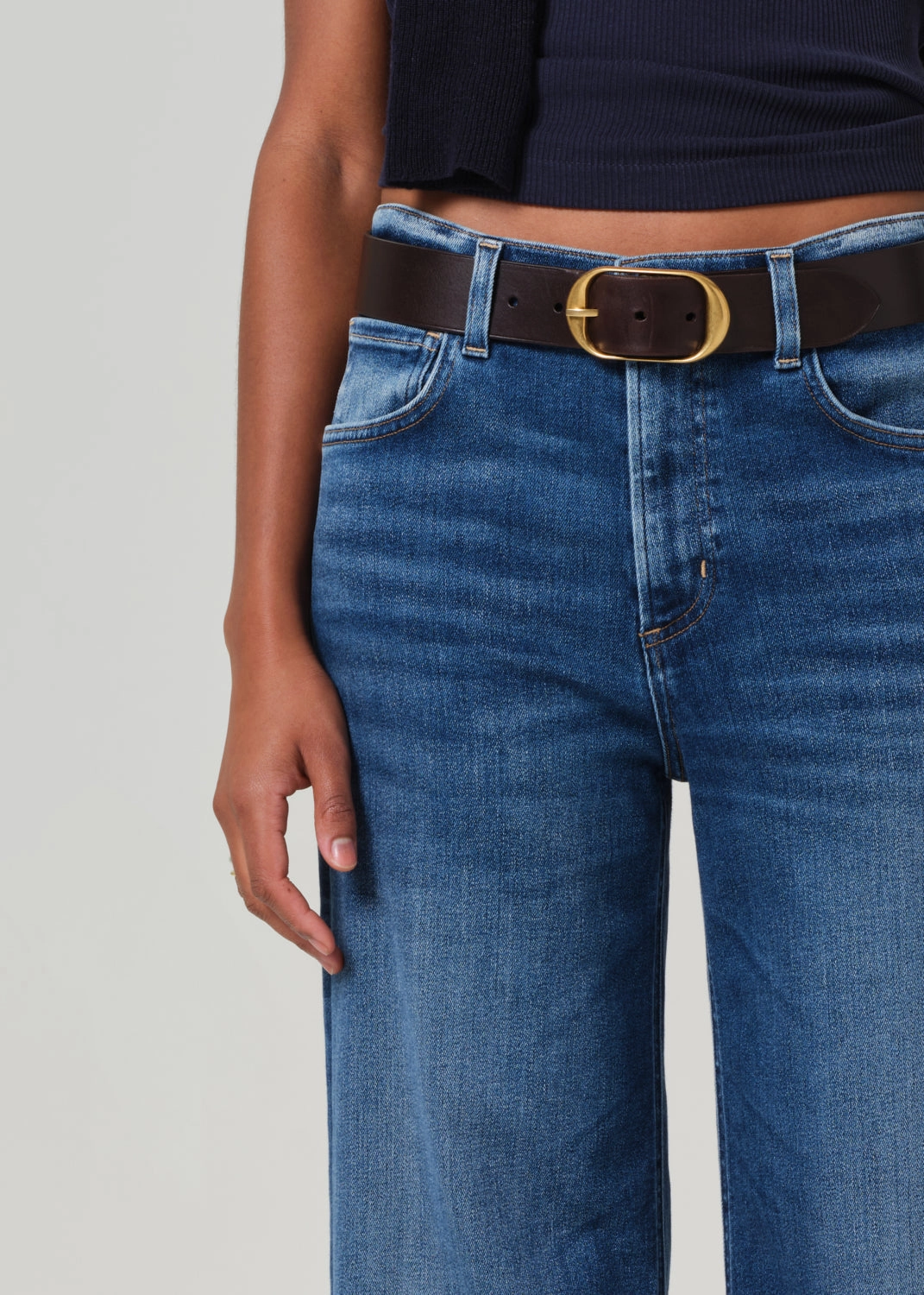 Lyra Wide Leg Crop in Ambry Smart Casual Athlete Fit