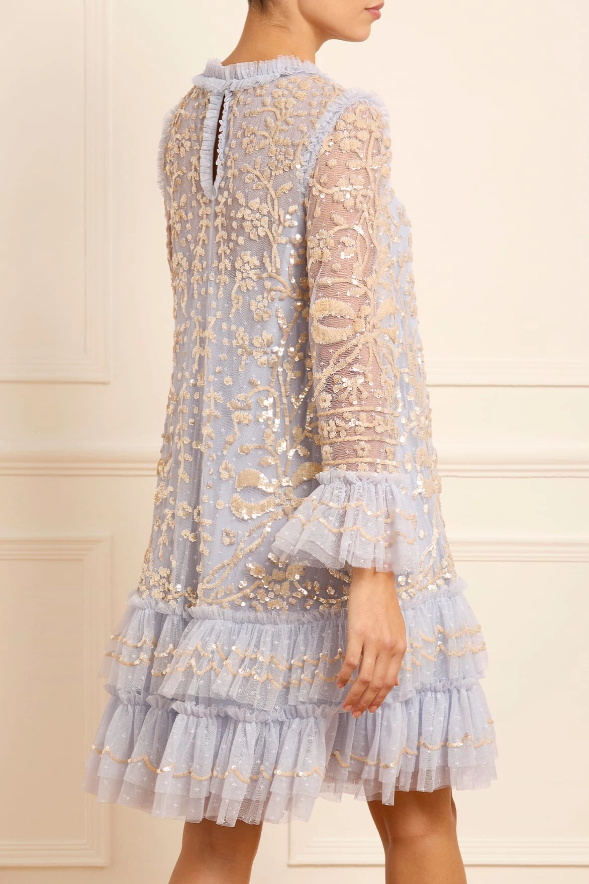 Celia Long Sleeve Mini Dress Work Vibes