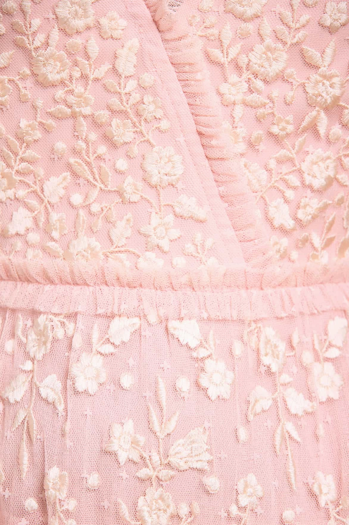 Layered Lace Midaxi Dress Back-Pocket packable