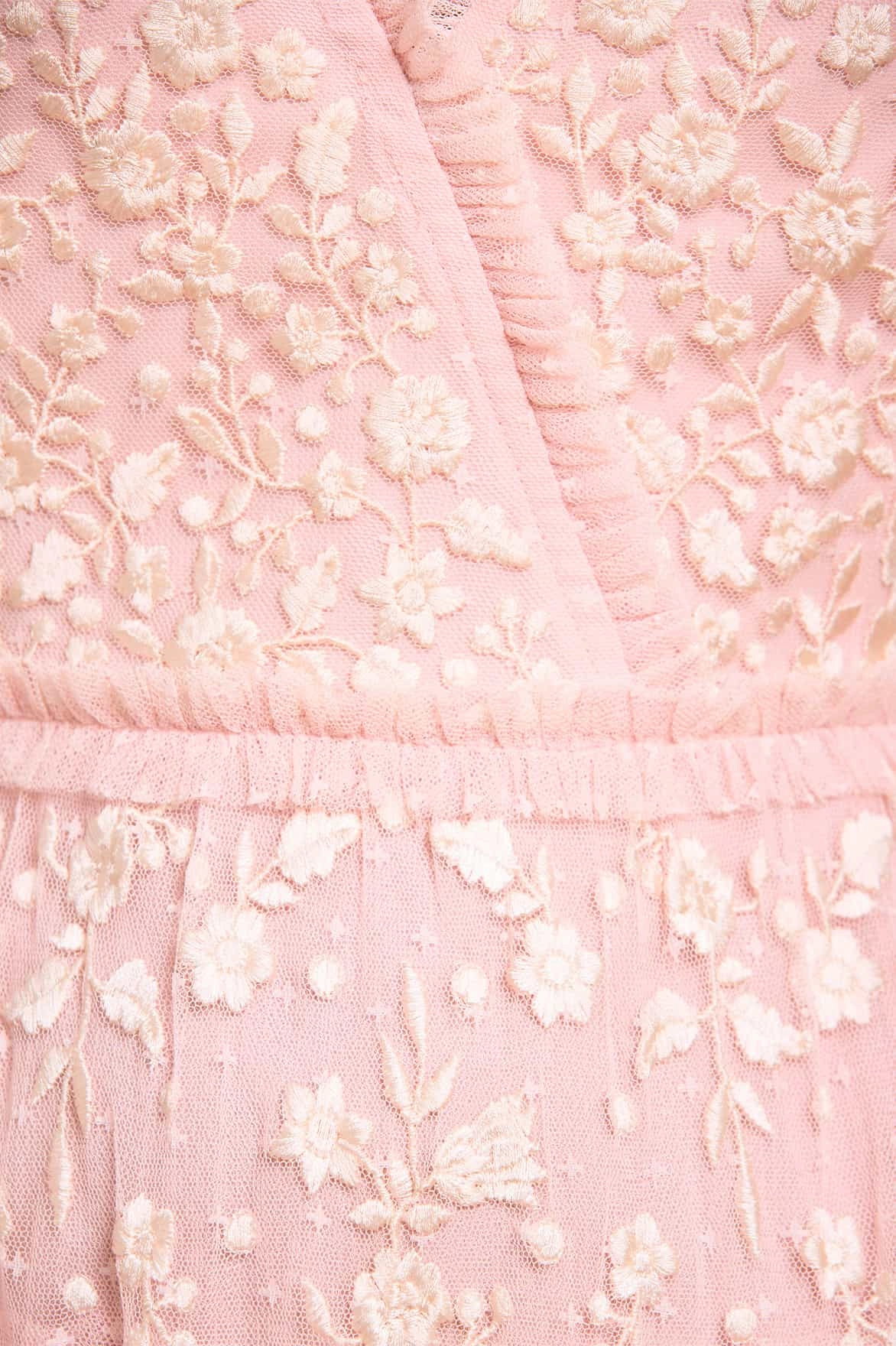 Layered Lace Midaxi Dress Trendy Comfort