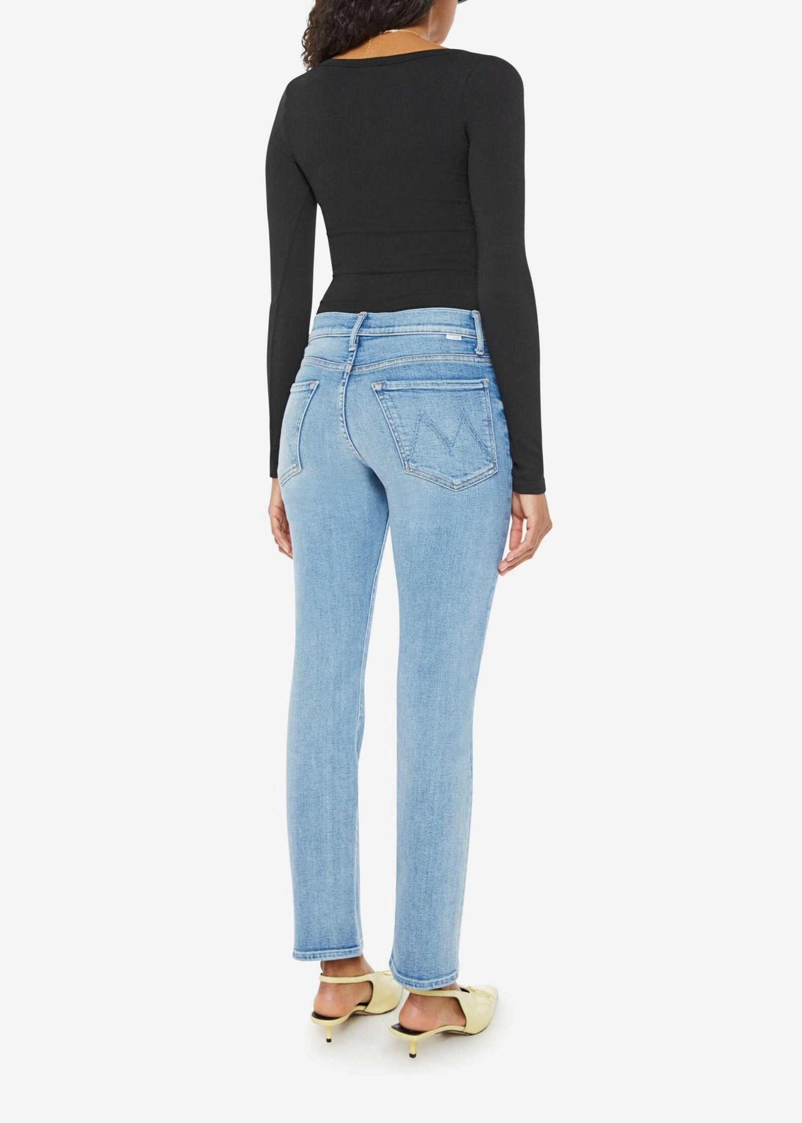 The Mid Rise Hiker Hover in Full Moon Relax Fit Flexible Waistband Construction