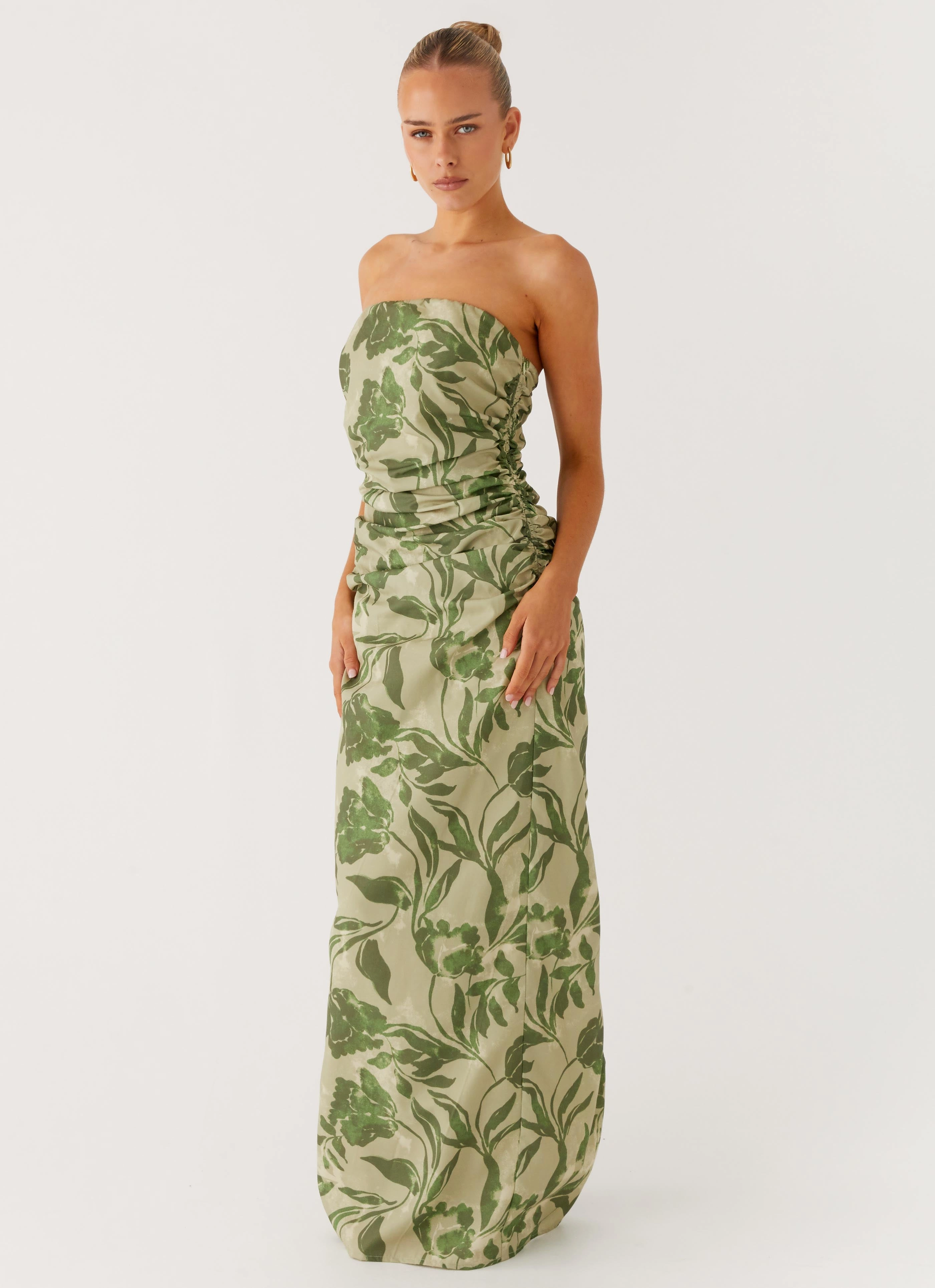 Sirrah Maxi Dress - Jade Fern