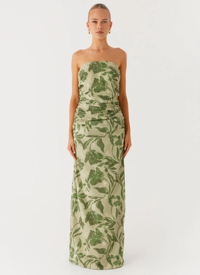 Sirrah Maxi Dress - Jade Fern