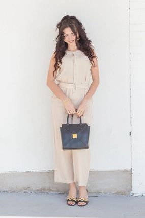 PRISCILLA JUMPSUIT Active Stretch Urban Look