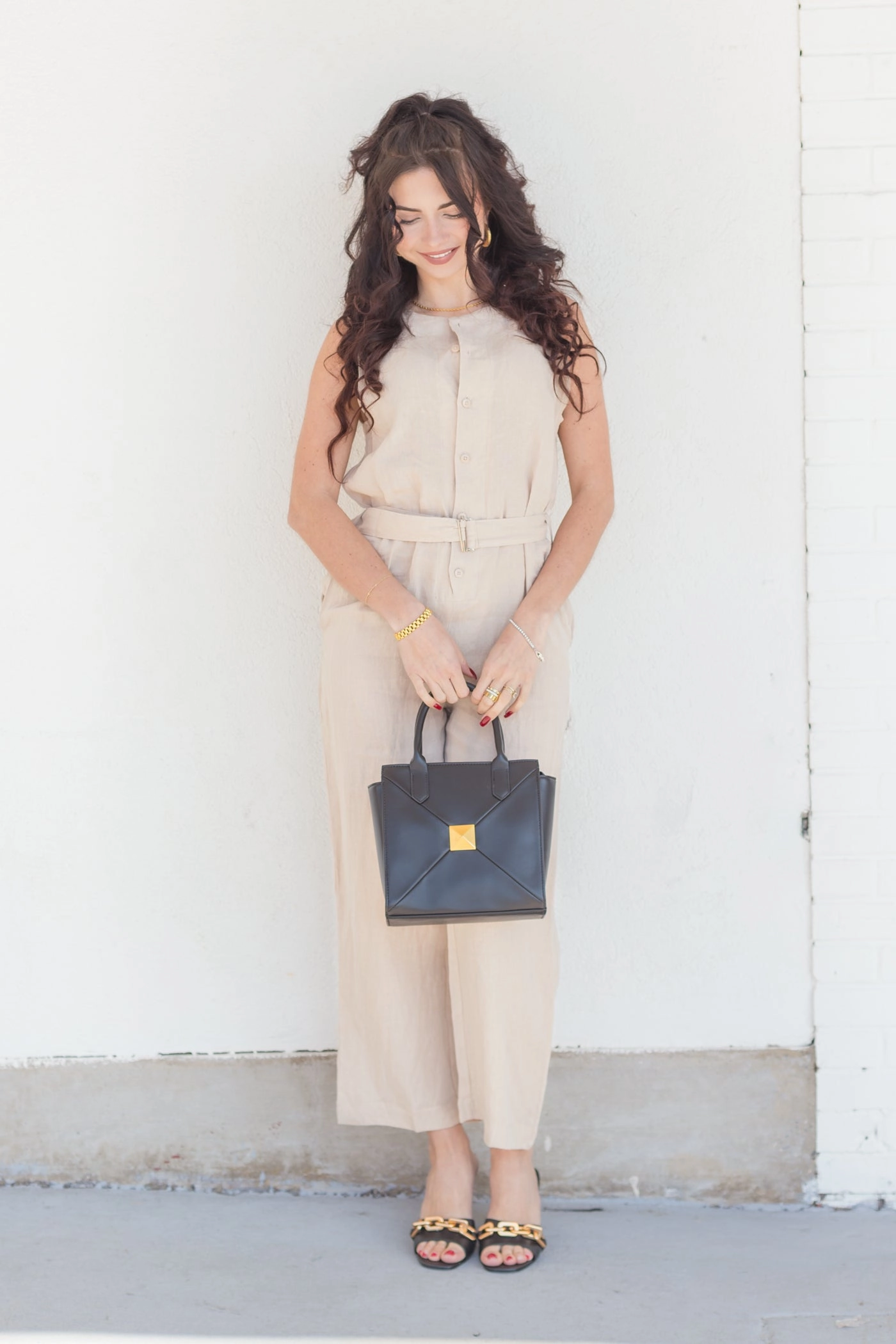 PRISCILLA JUMPSUIT Active Stretch Urban Look