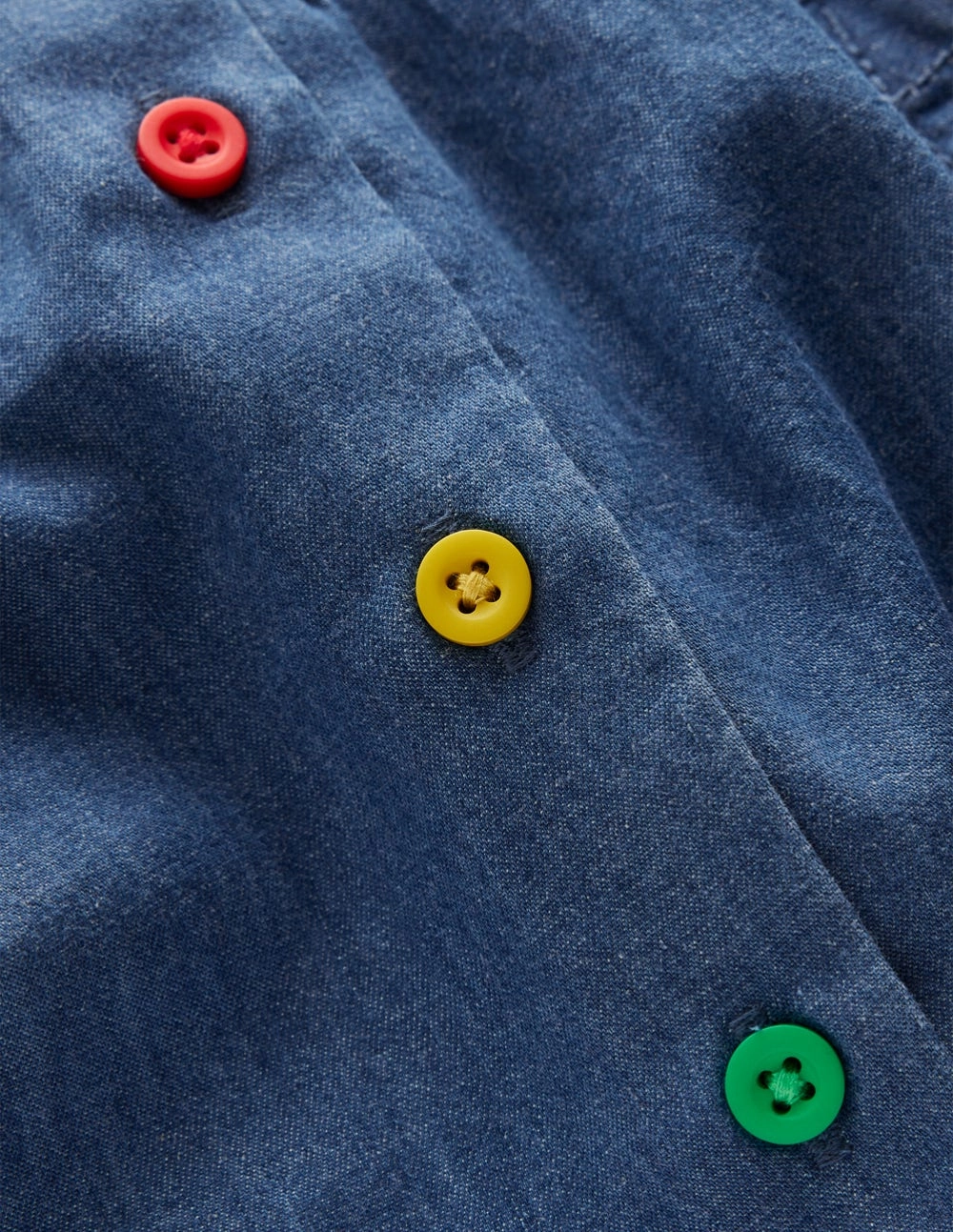 Boutique Exclusive Celebrity Style Button-through Mini Skirt-Denim