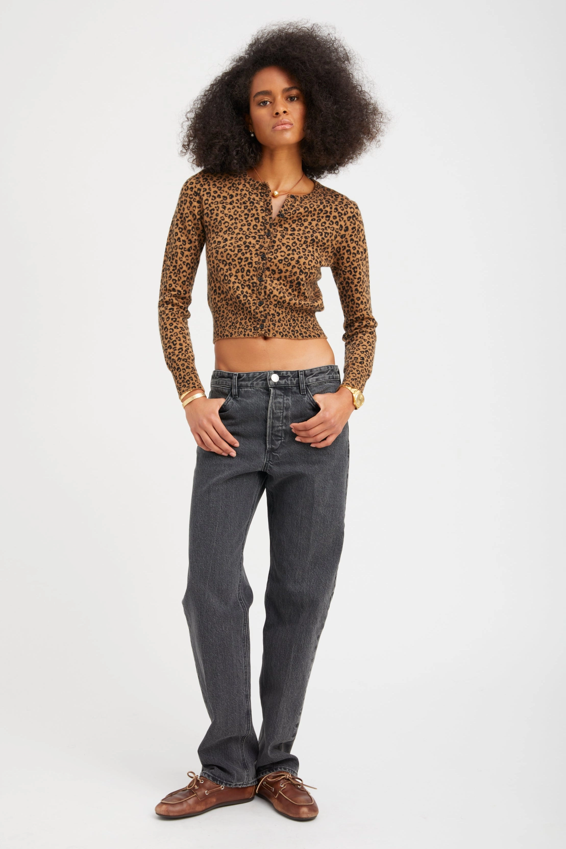 Smith Slim Boyfriend Denim Minimal Look