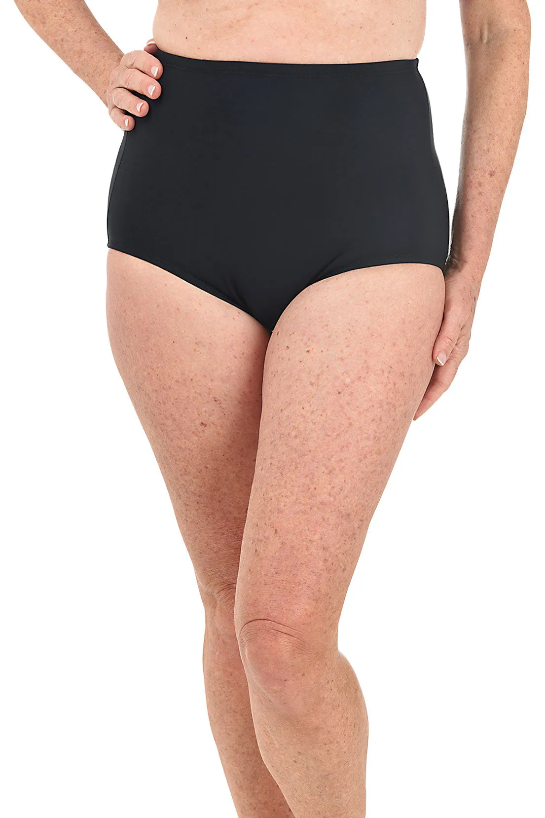 Full Brief Swim Bottom FadeResistant Coating