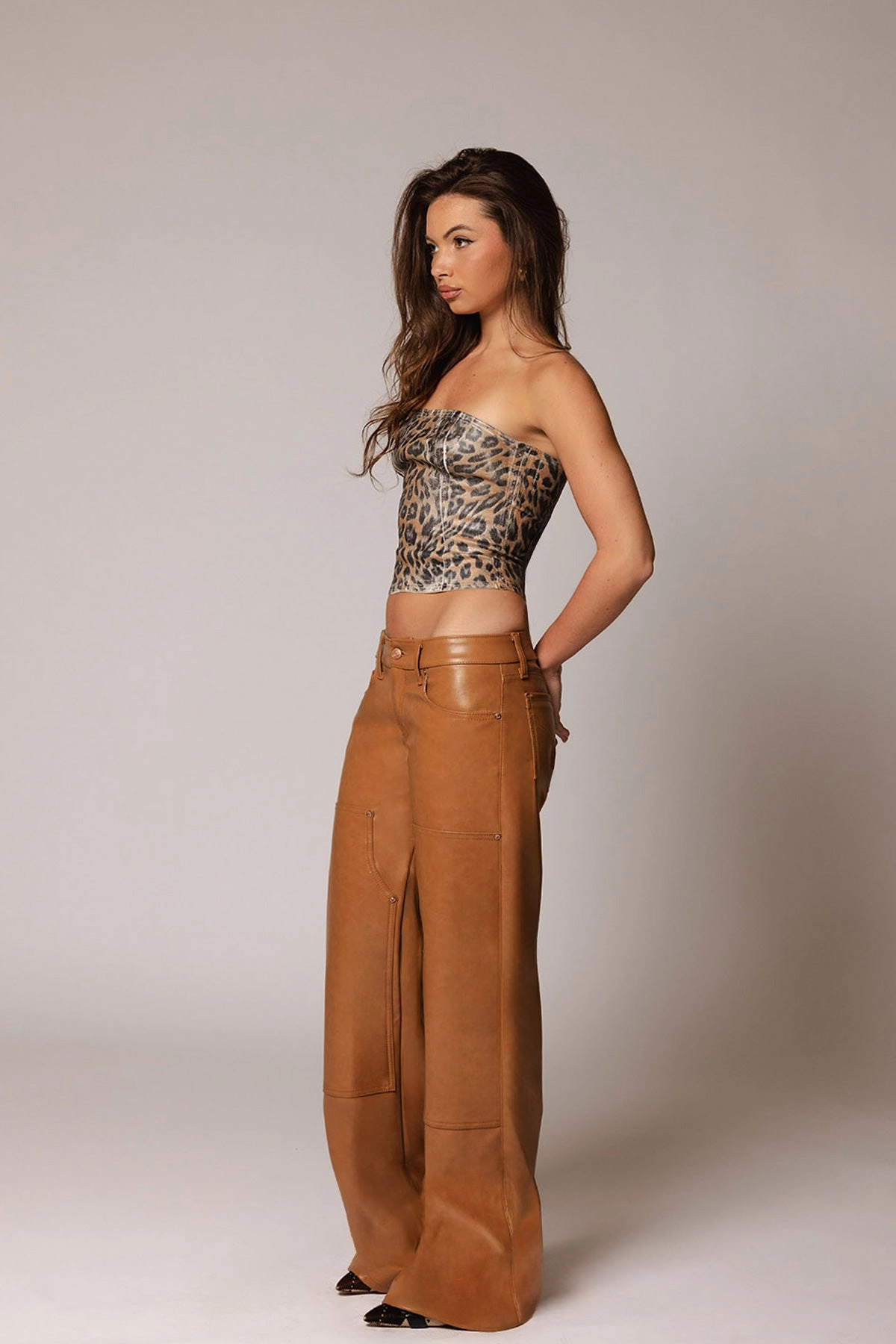 Fashionable Waist TLC Austin / Saddle Brown