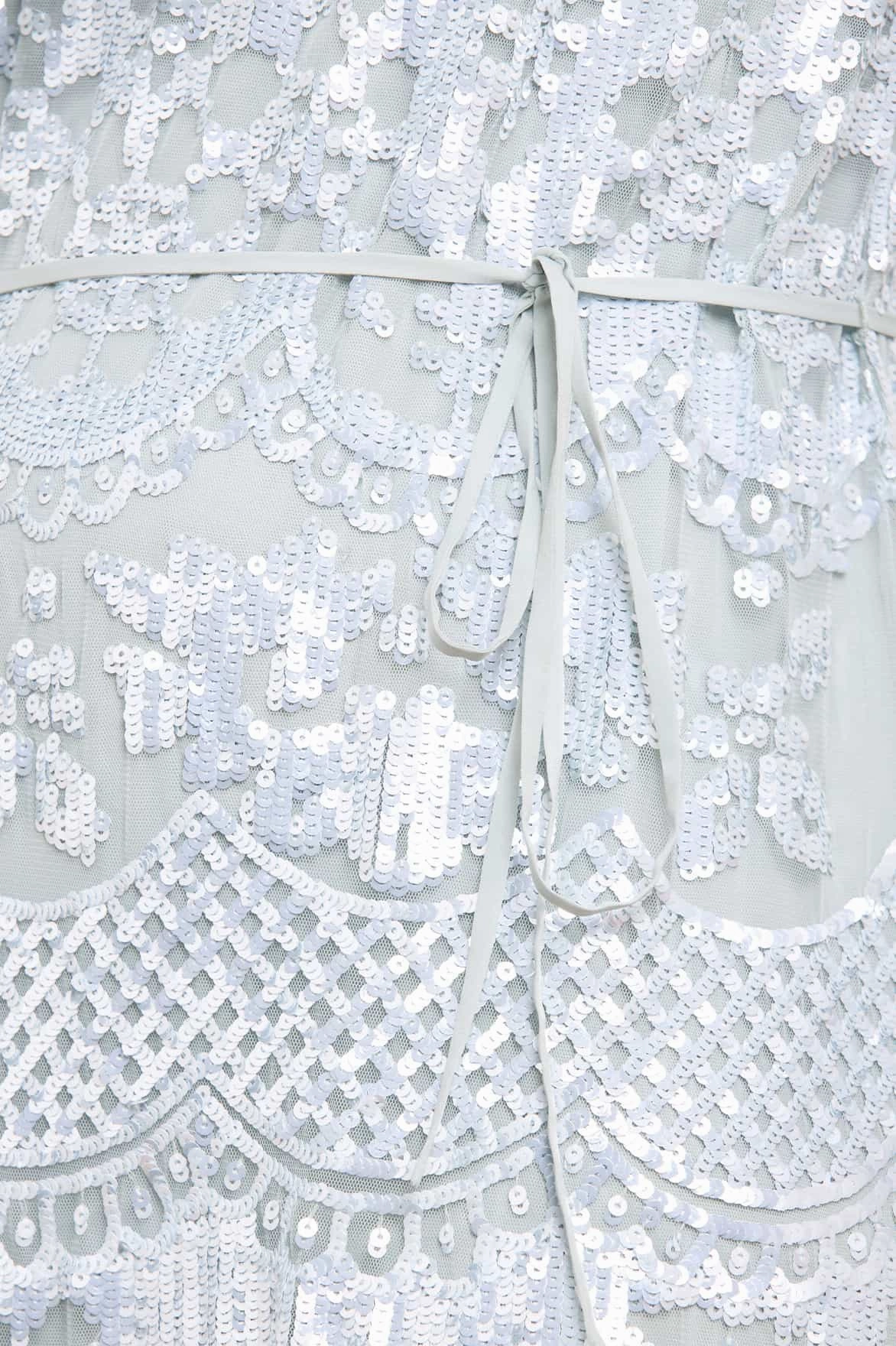 Relaxed Mood Tall Girl Snowdrop Ankle Gown