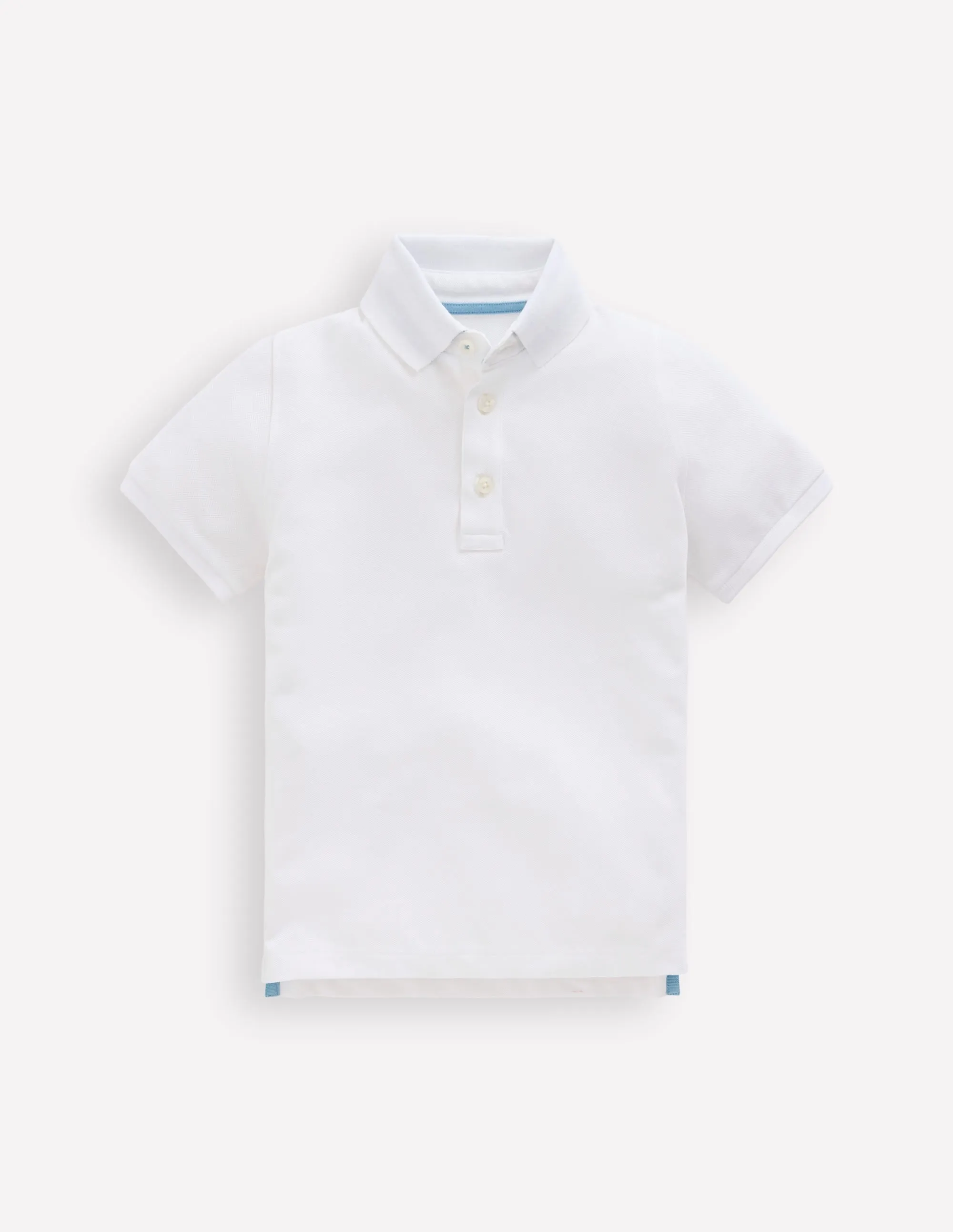 Piqu Polo Shirt-White Breathable3DKnit