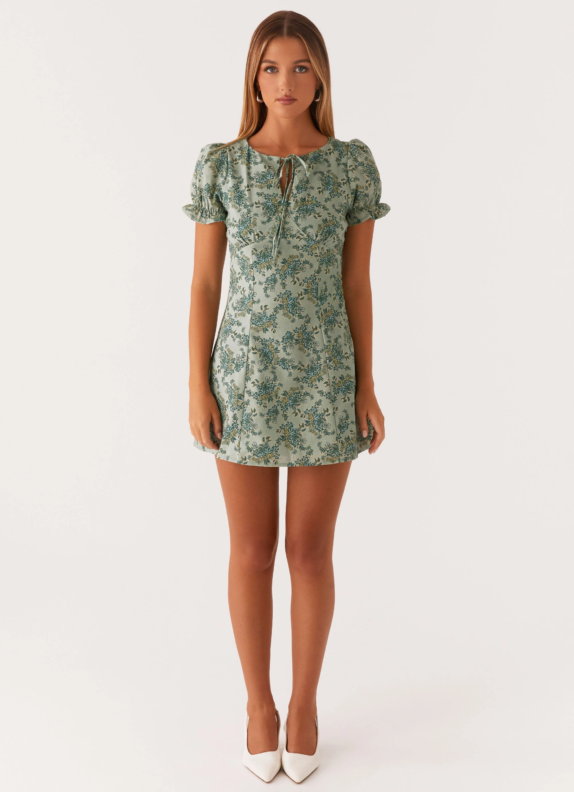 Someday Mini Dress - Cloud Nine Floral