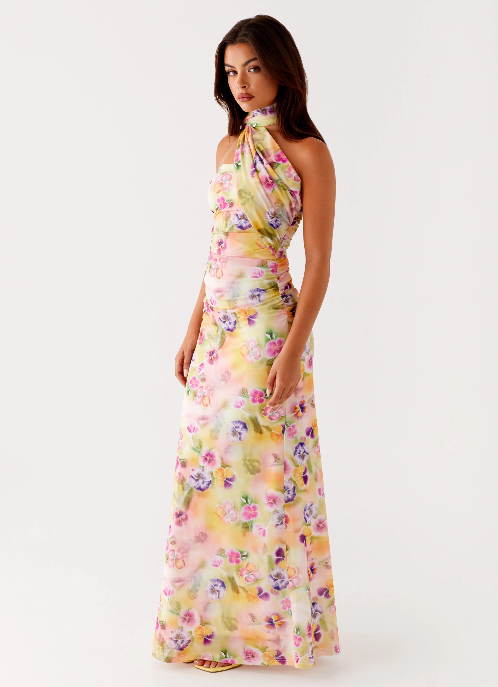 Songbird Maxi Dress - Sunburst Floral