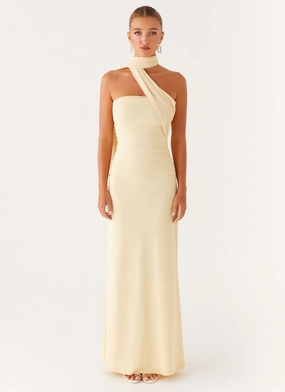 Songbird Maxi Dress - Yellow