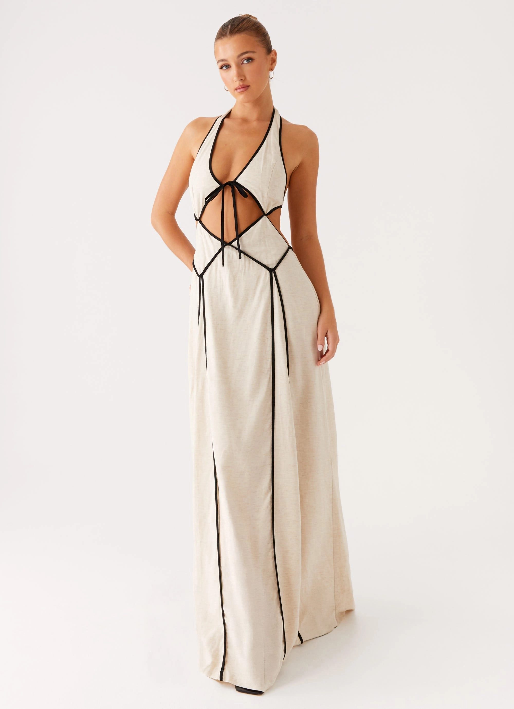 Sonnet Maxi Dress - Oatmeal