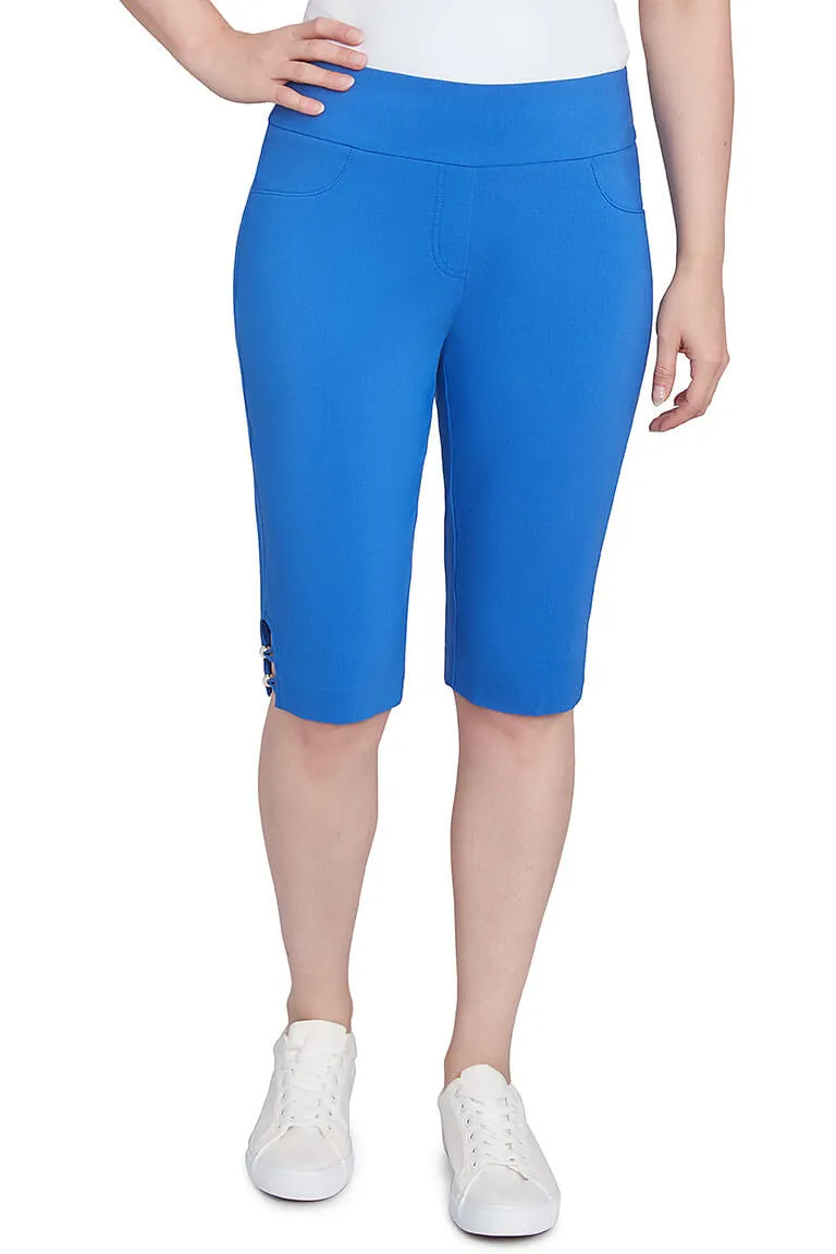 Petite Making Waves Pull-On Skimmer Pant Stretchable Waistband Quick Evaporation Fabric