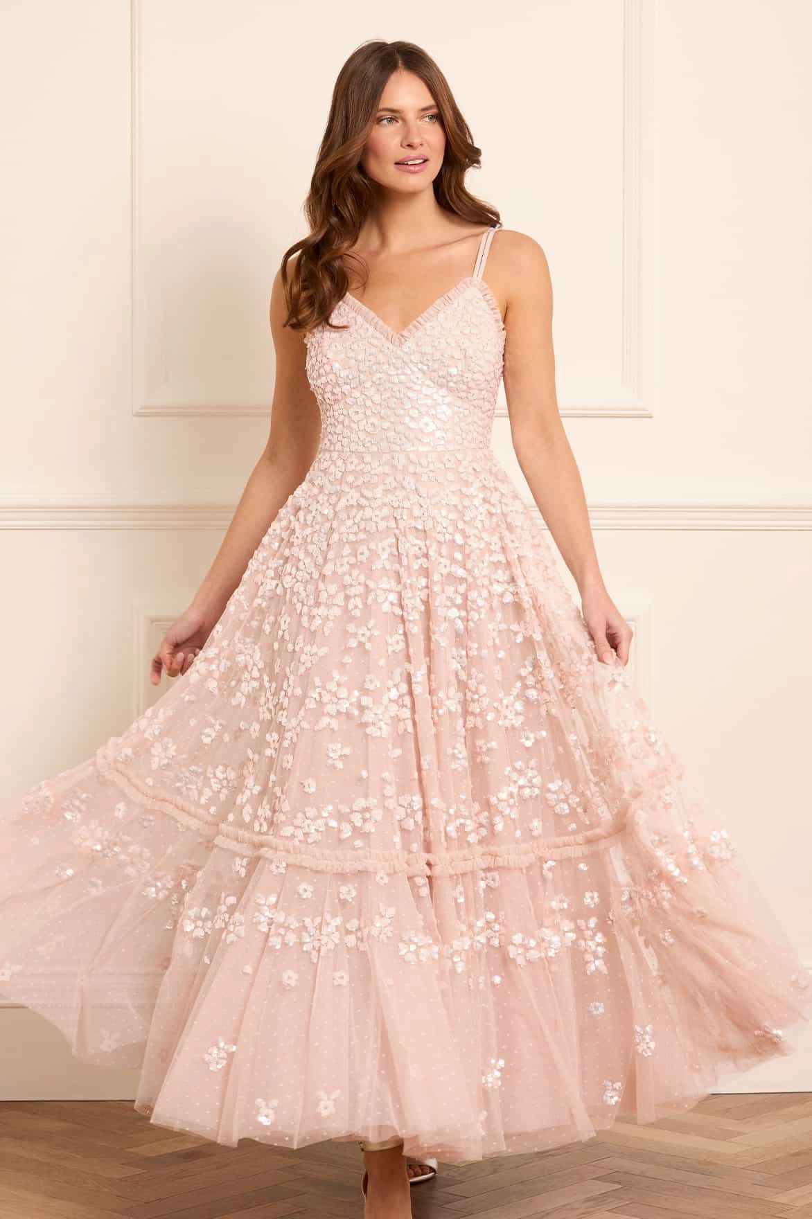 Maeva Cami Ankle Gown Light Attitude AntiPillTreatment