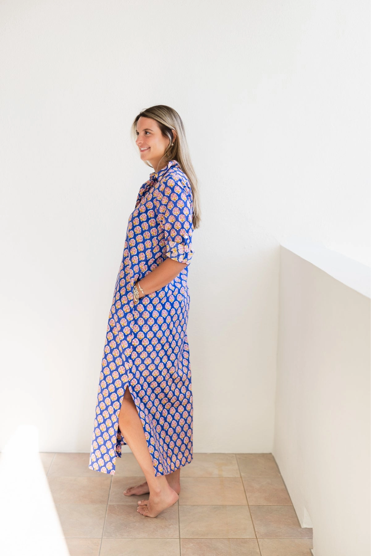 St. Ives Dress Scattered Bouquets Chill Style