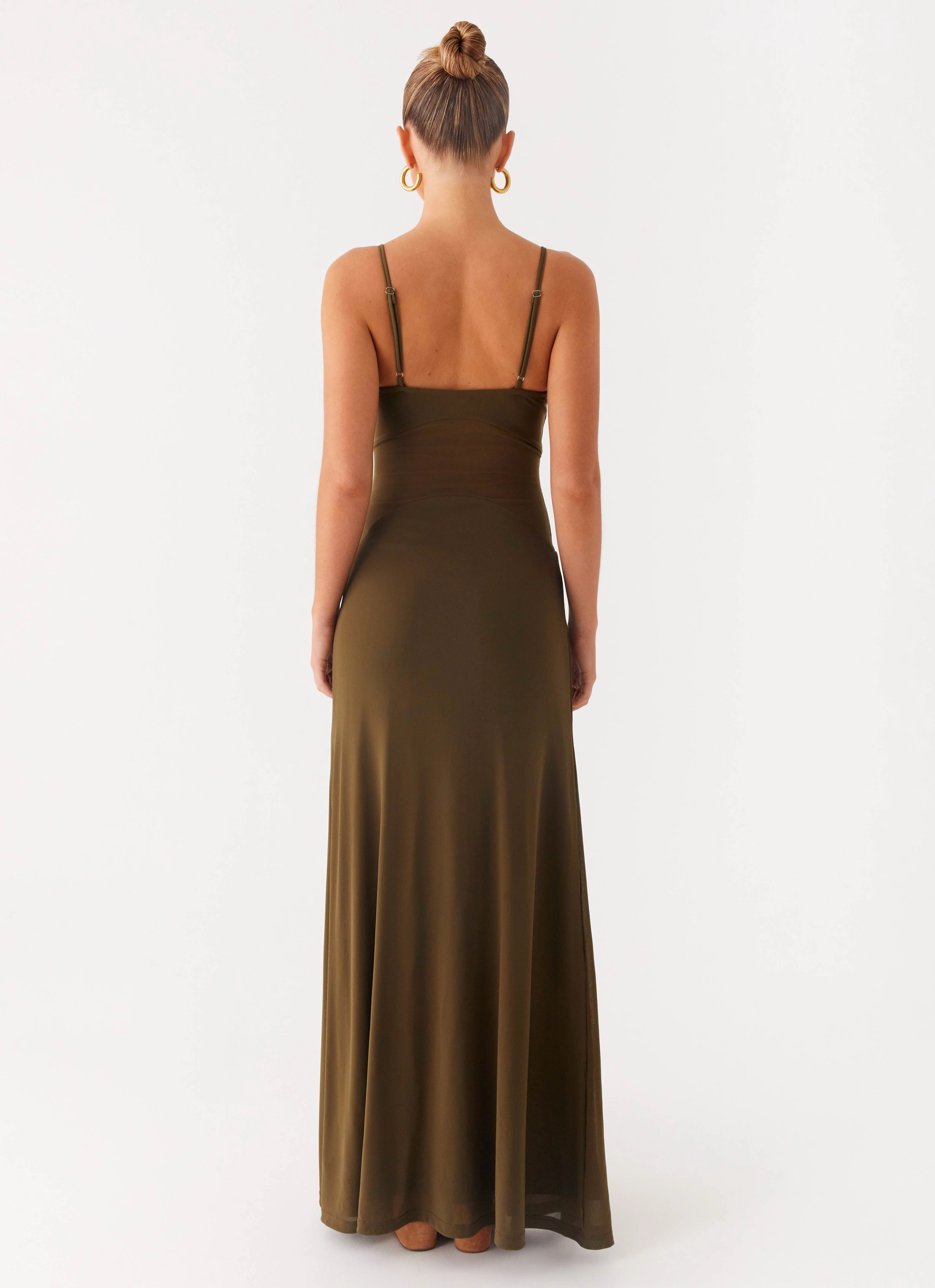 Starfall Maxi Dress - Khaki