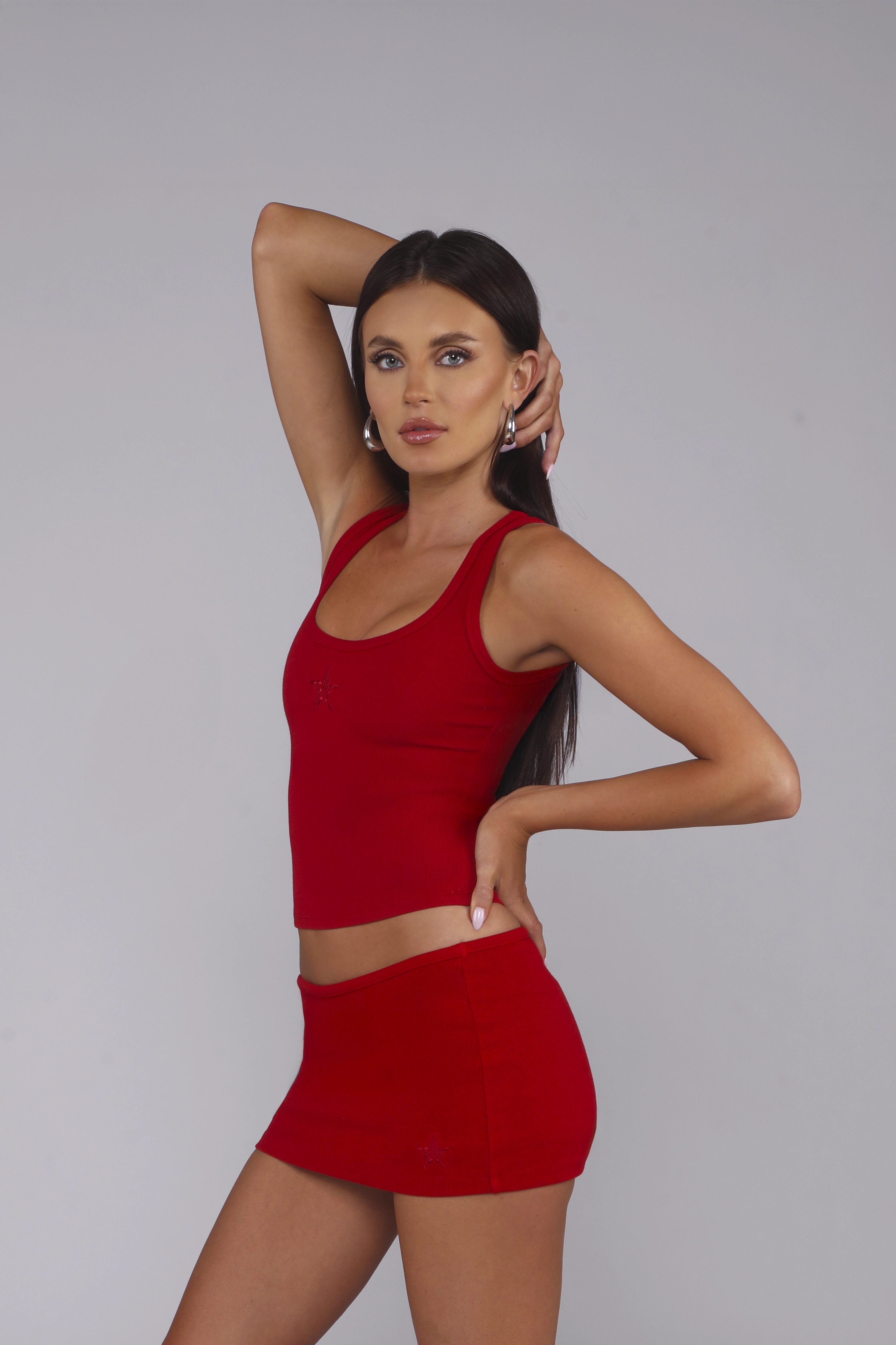 Breezy Style Everyday Wear STARLET SKORT / RED