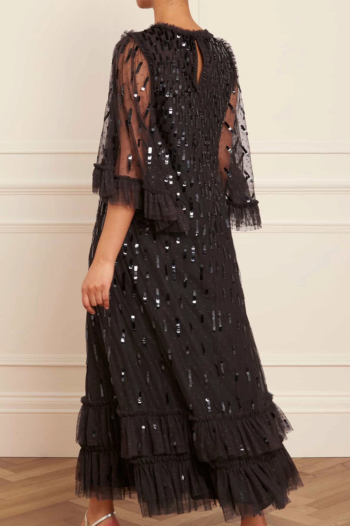 Light and Breezy Sequin Dash Ballerina Dress