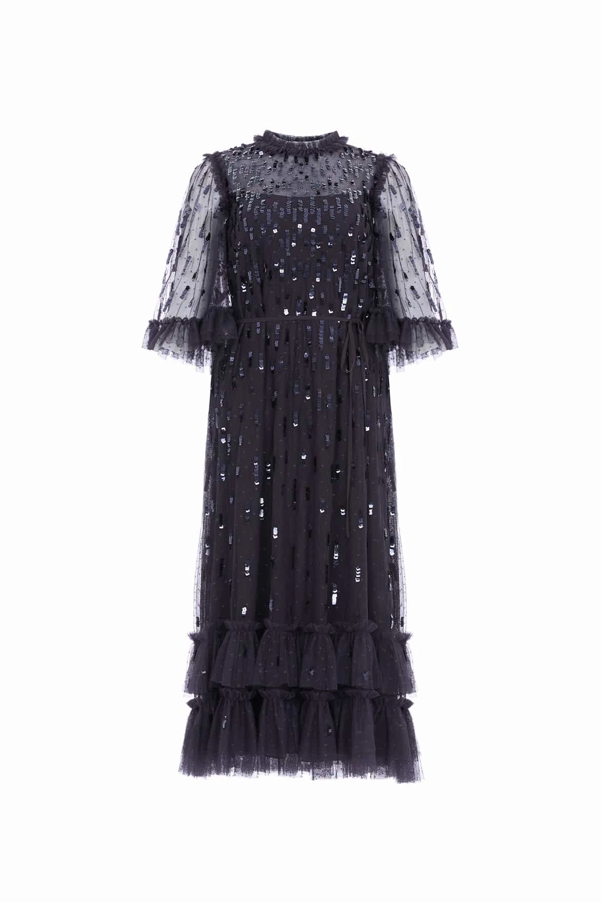 Formal Look Sequin Dash Ballerina Dress