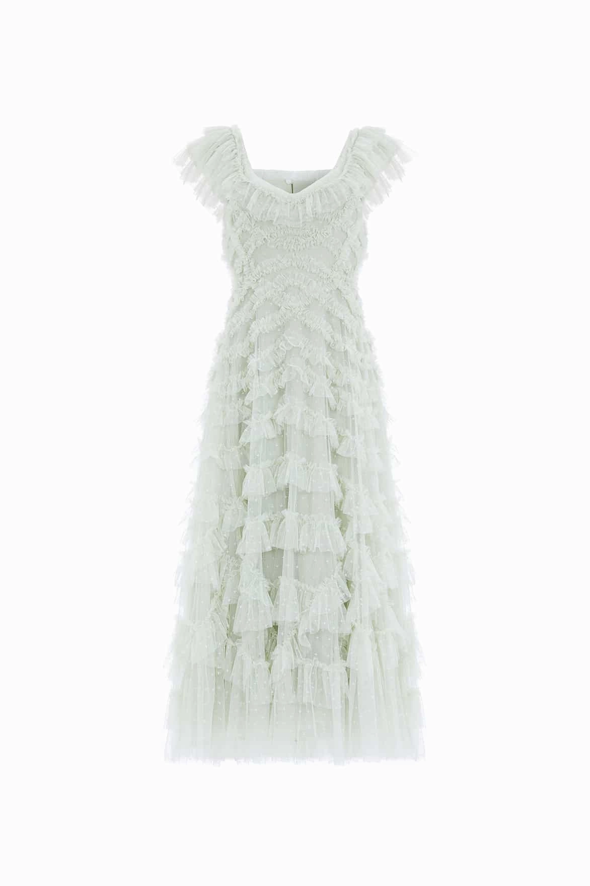 Clean Tone garden wedding Lola Backless Ballerina Dress