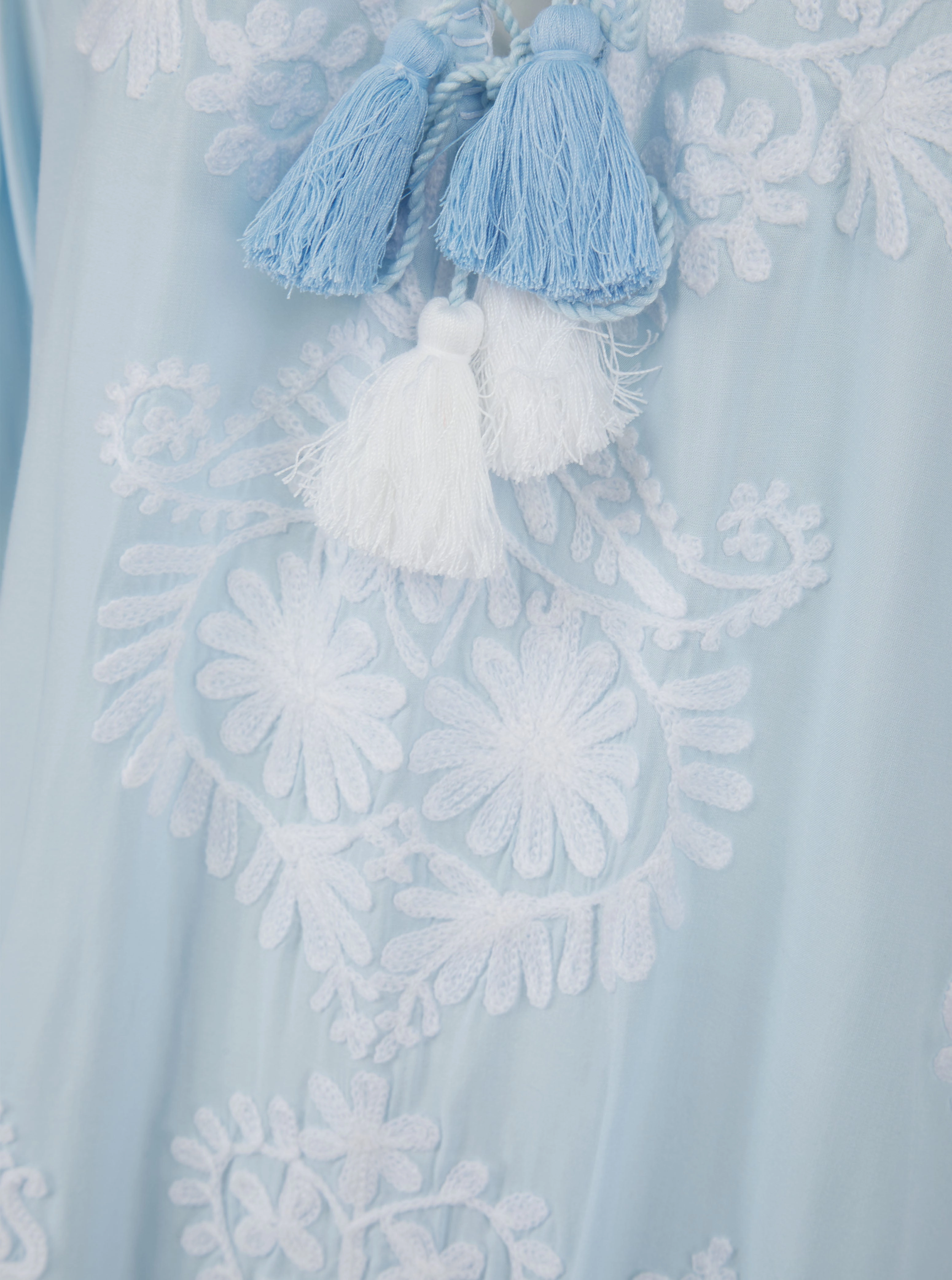 Aggie Dress Sky Blue/White Perfect Day-to-Night