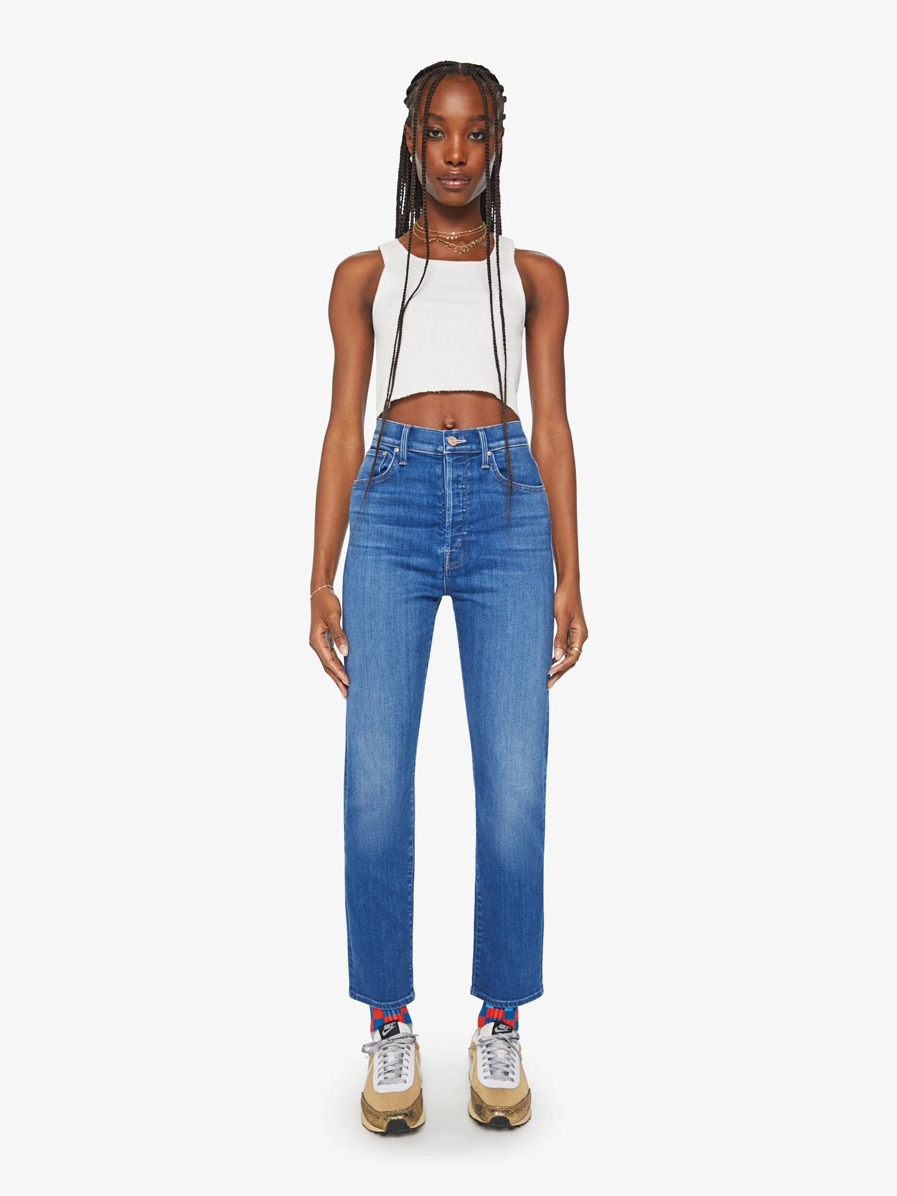 High Waisted Hiker Hover in Across The Finnish Line Casual Solution