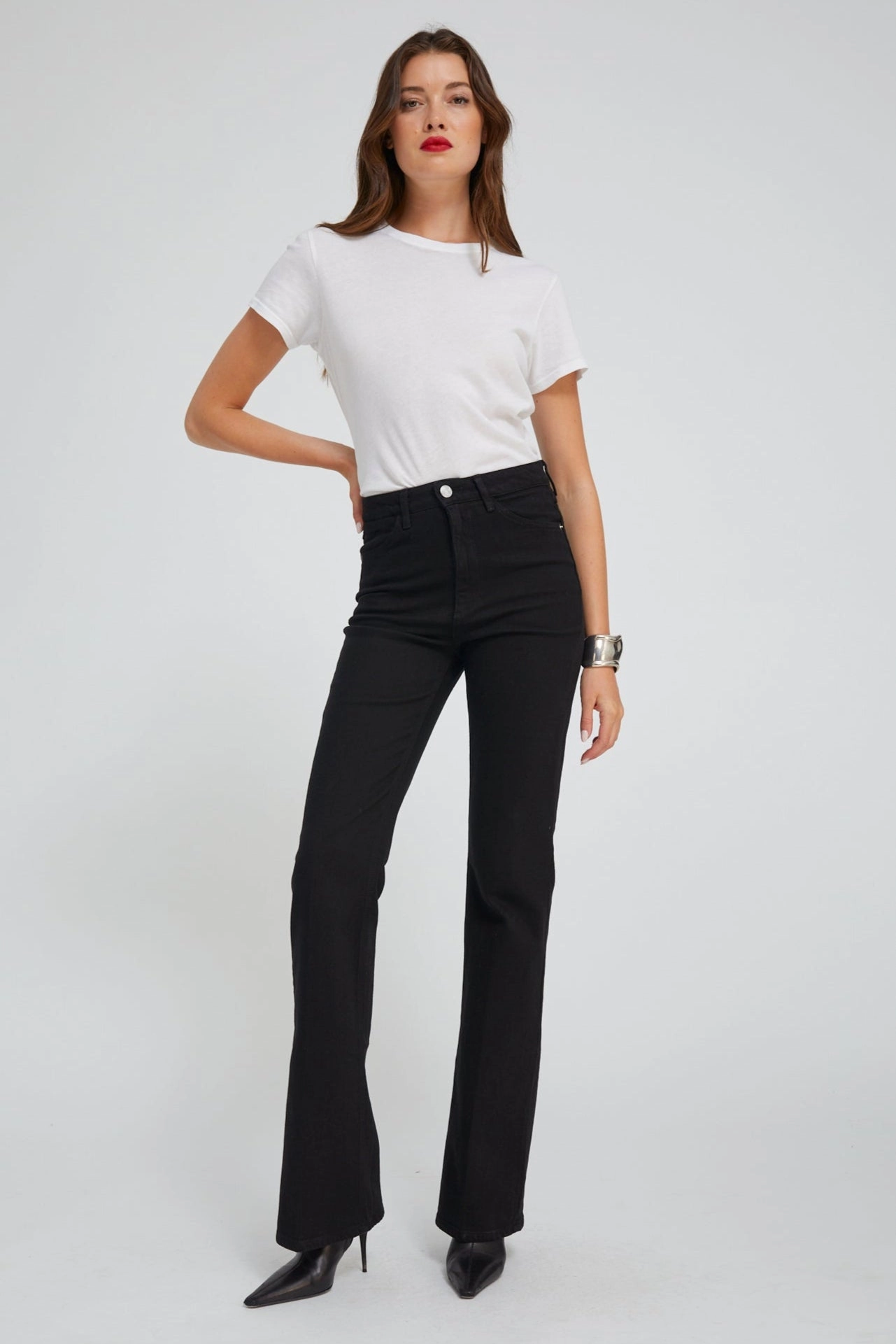 Lightweight Design No Fuss Fit Stevie Micro Flare Denim