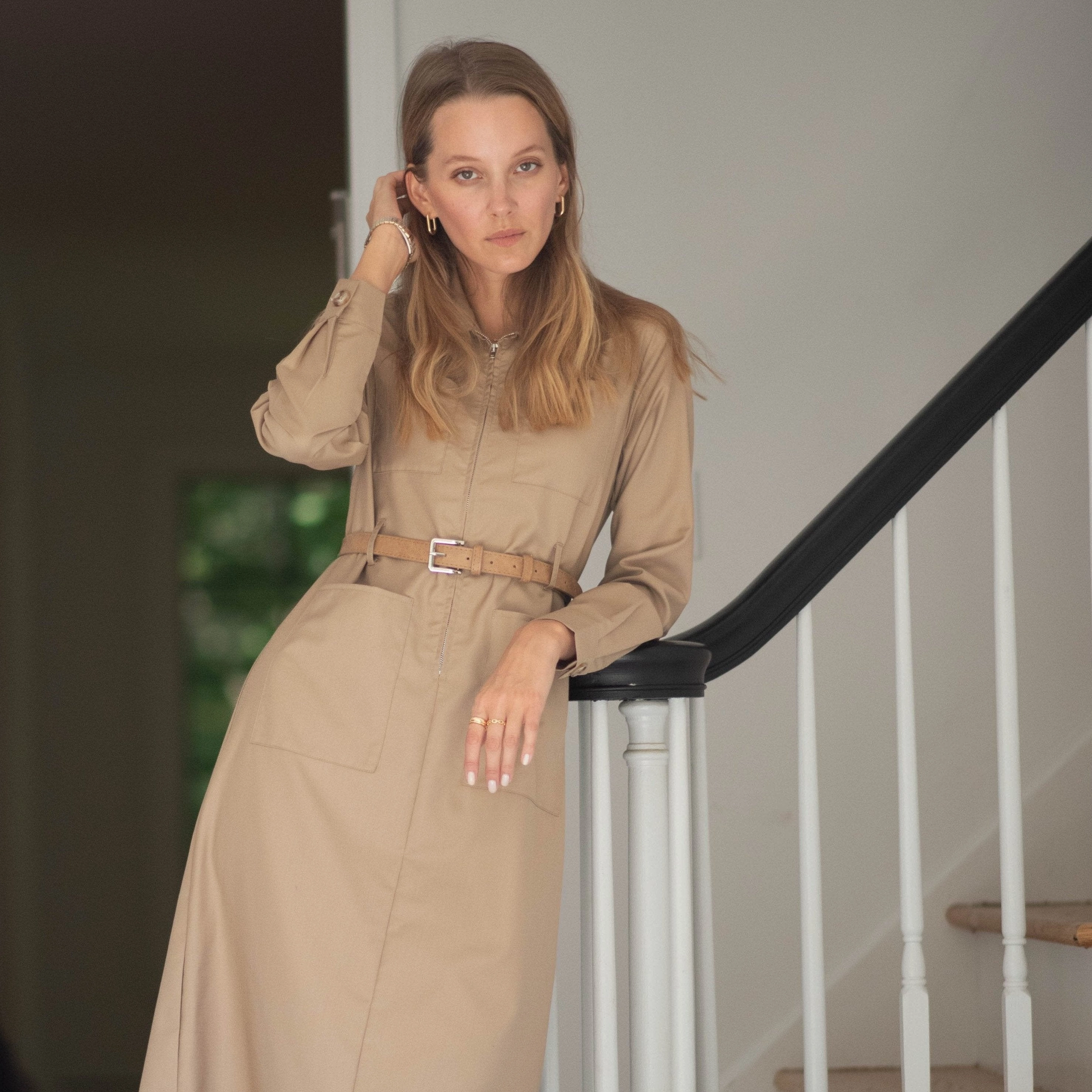 Cargo Dress [Final Sale] Panelled-Design