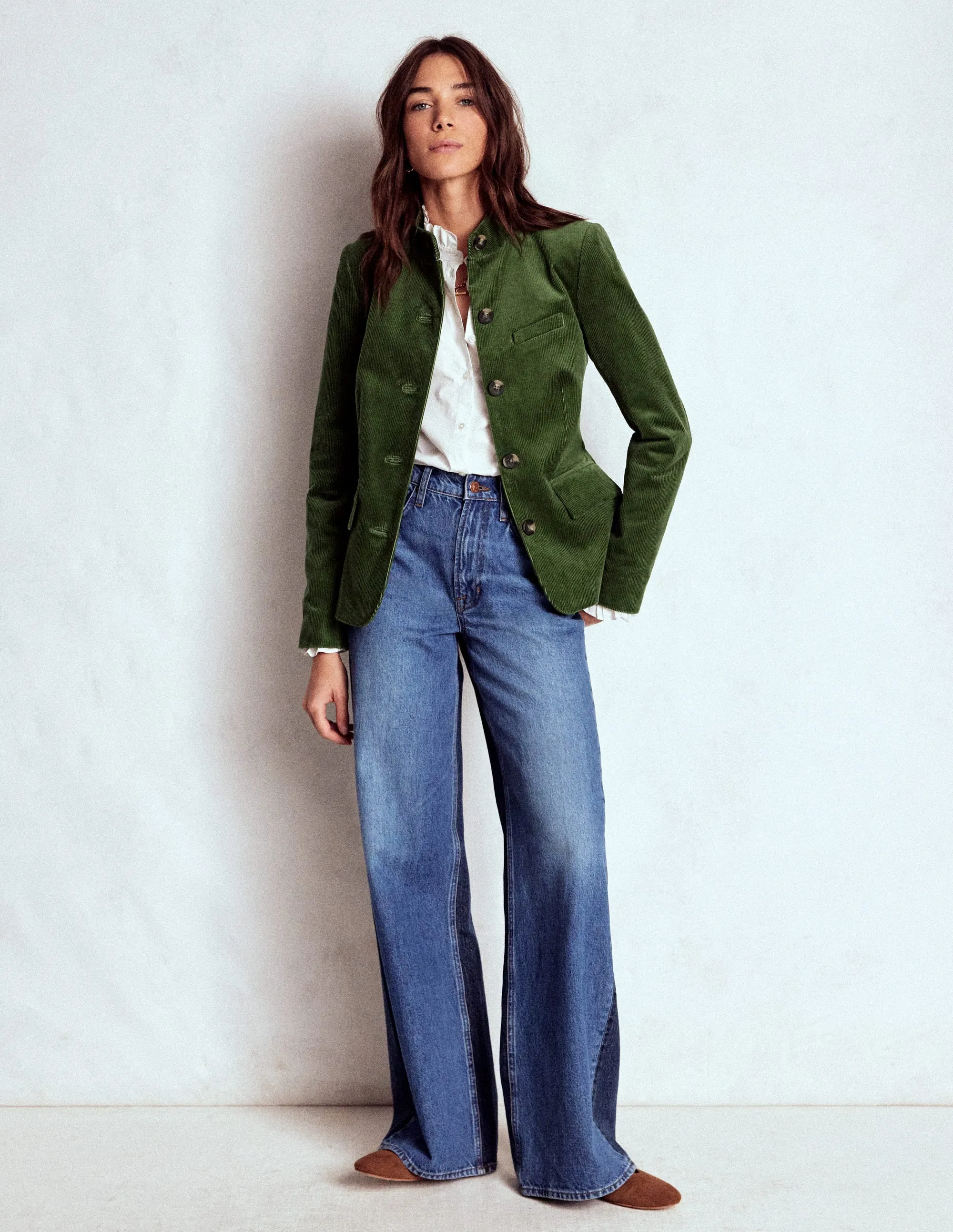 Military Cord Jacket-Fern TemperatureRegulating