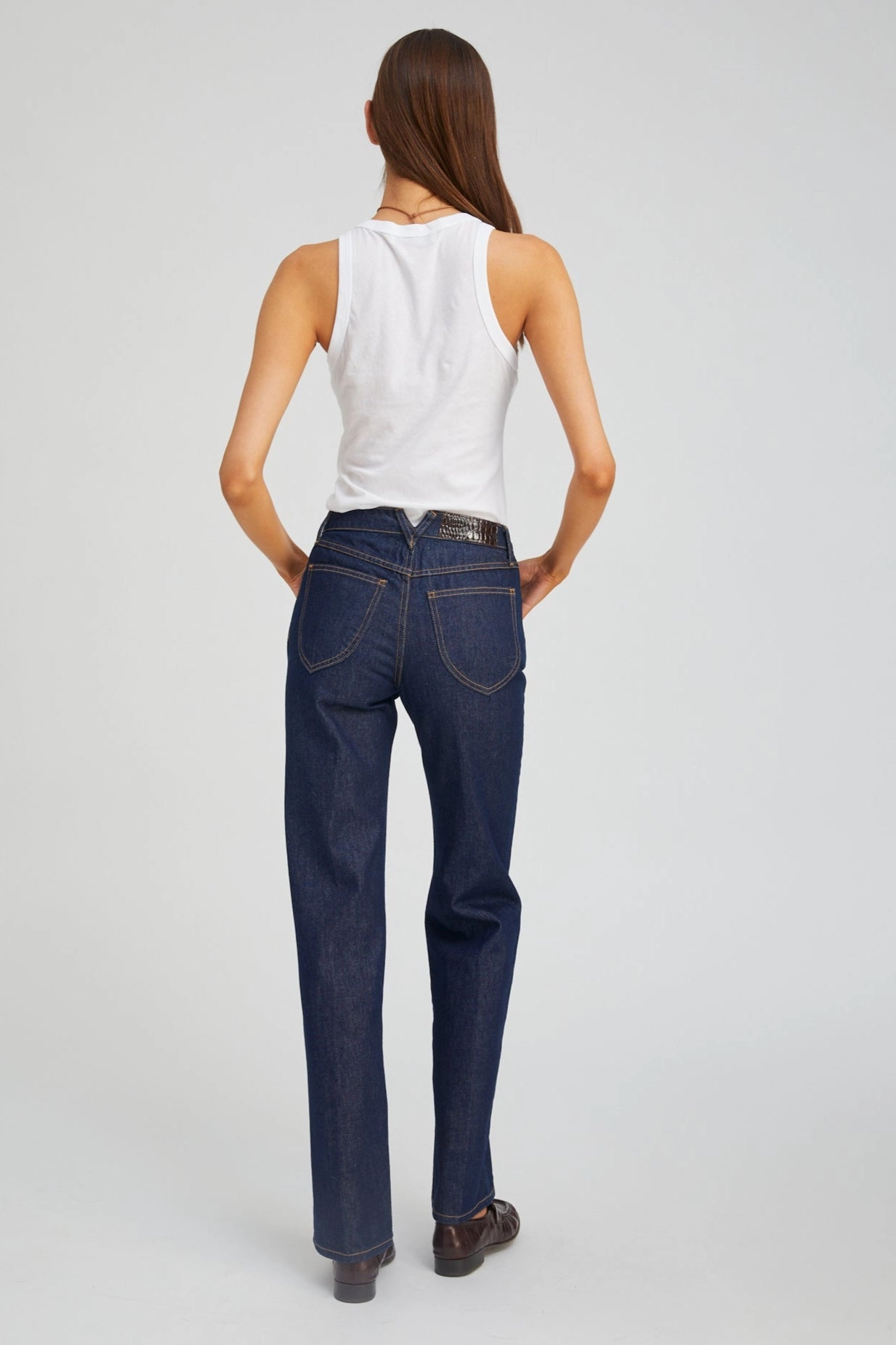 Modern Appeal Sleek Design Jane Loose Straight Denim