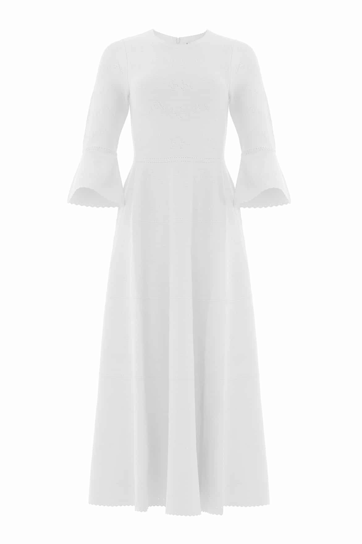 Pretty Pointelle Knit Gown Versatile Touch