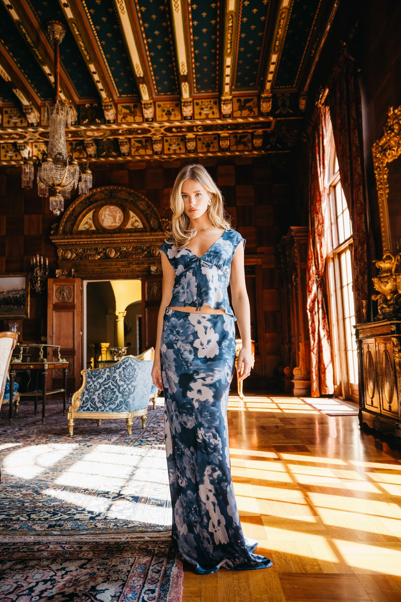 Timeless Trend Everyday Maxi Skirt Satin - Palisades